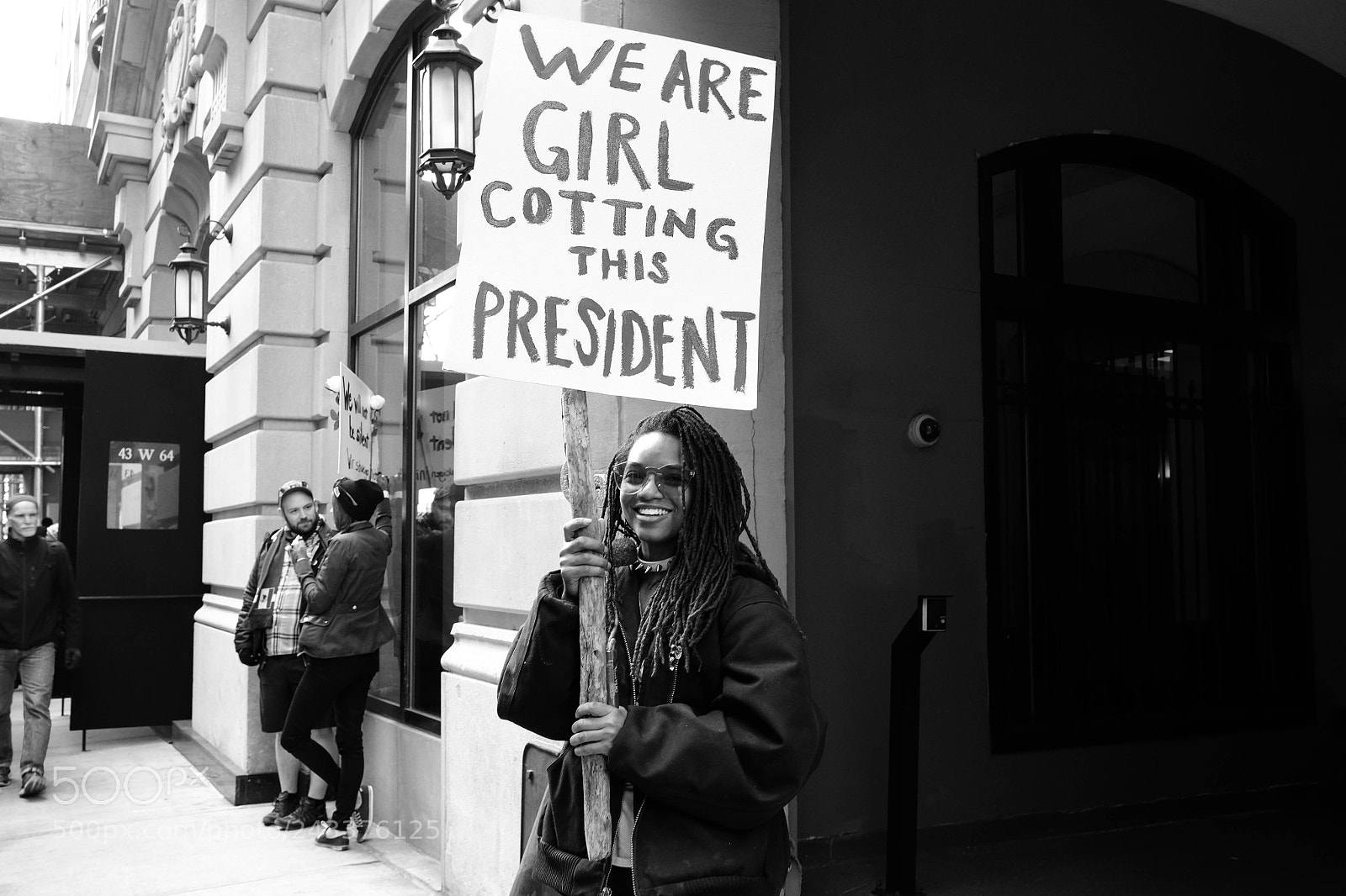 Fujifilm X-E2S sample photo. "womens march nyc" photography