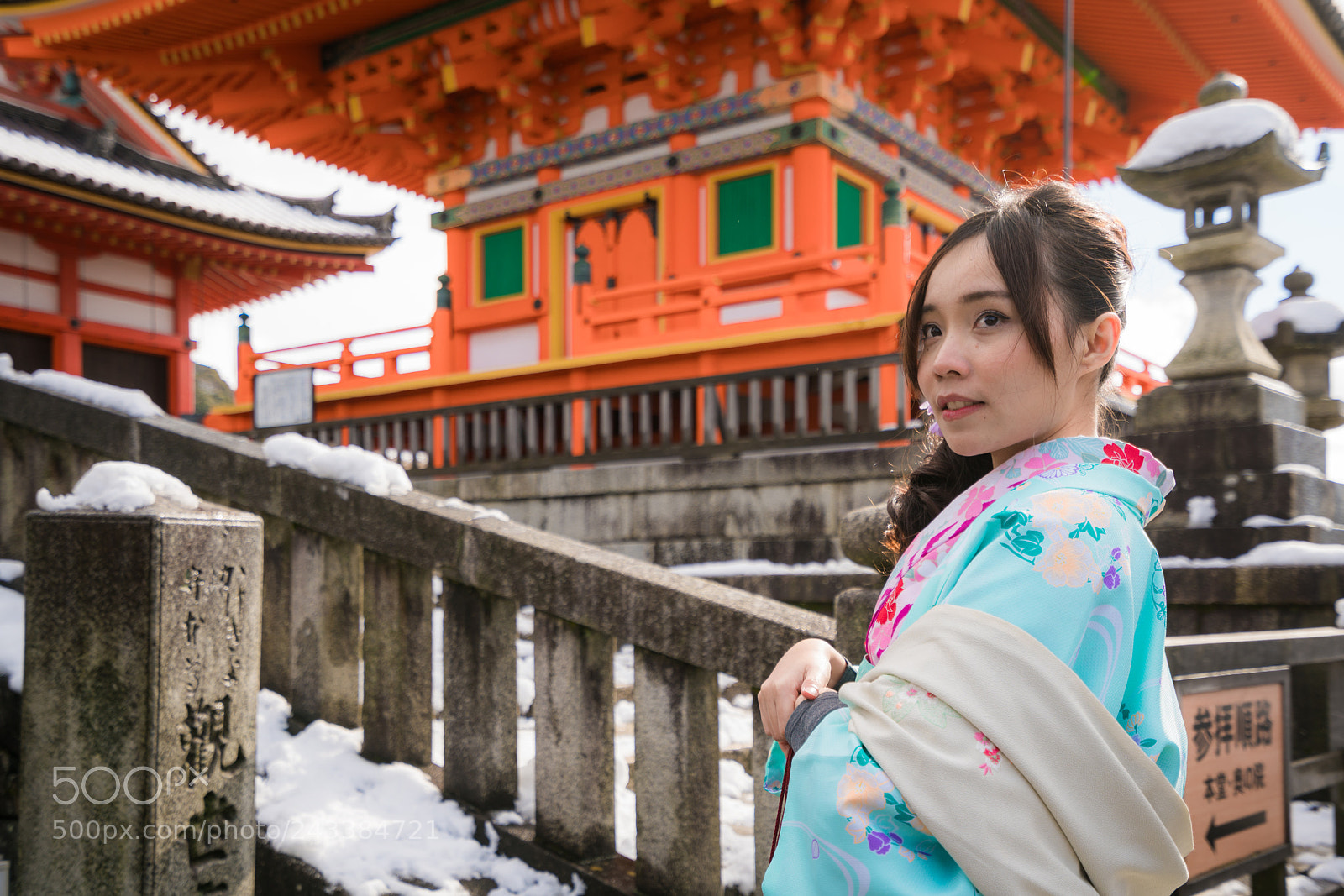Sony a7R II sample photo. Woman in kimono photography