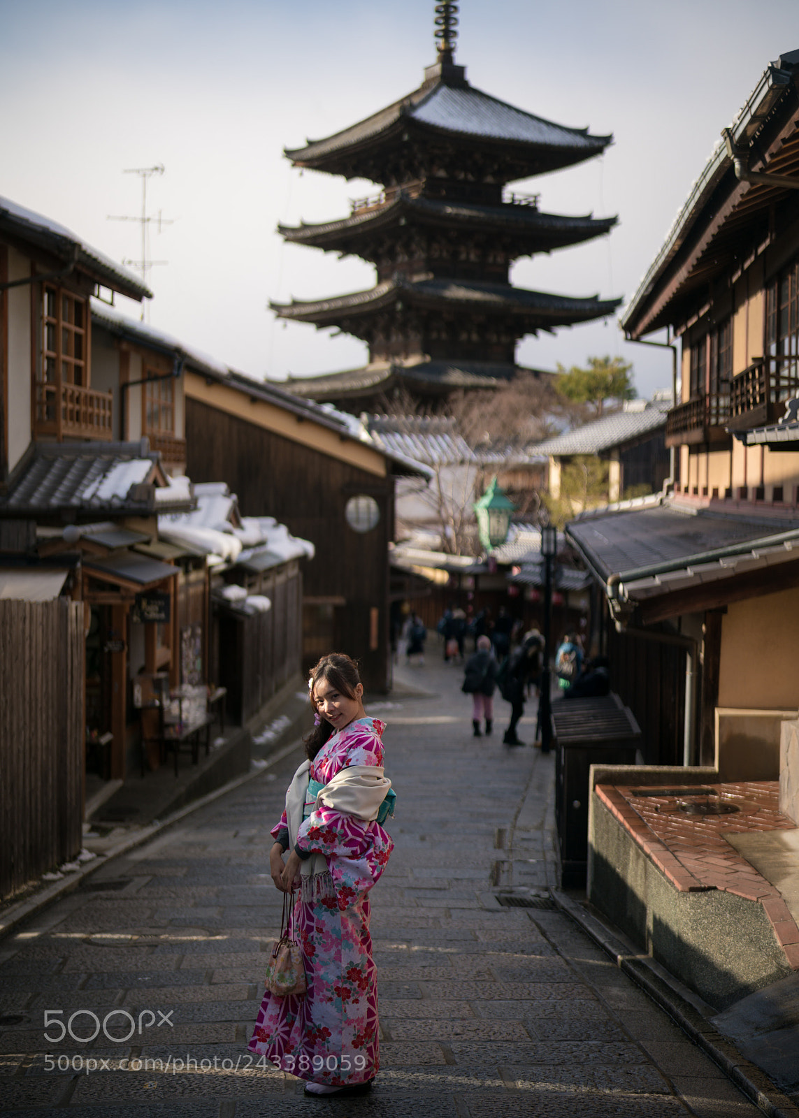 Sony a7R II sample photo. Woman in kimono photography