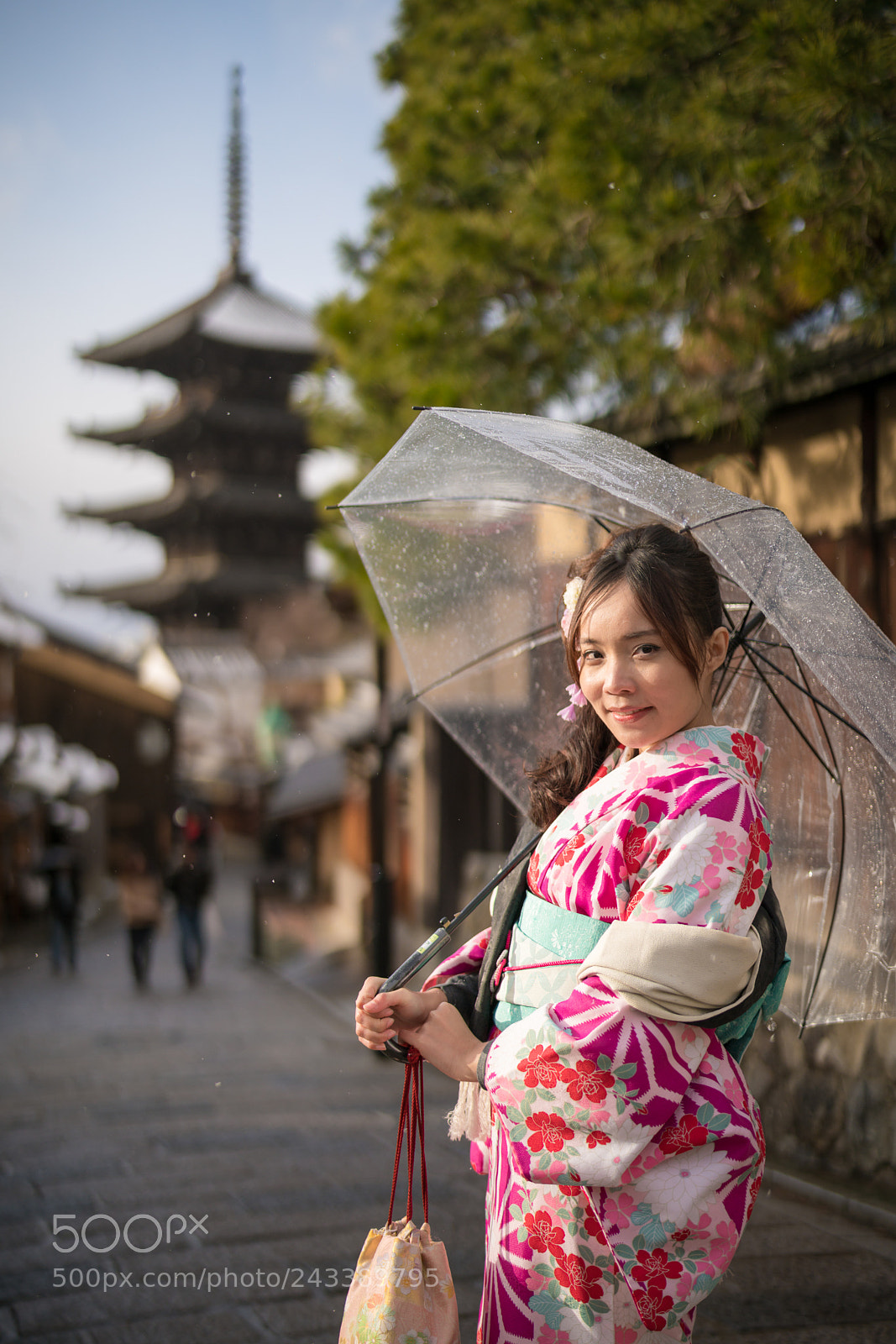 Sony a7R II sample photo. Woman in kimono photography