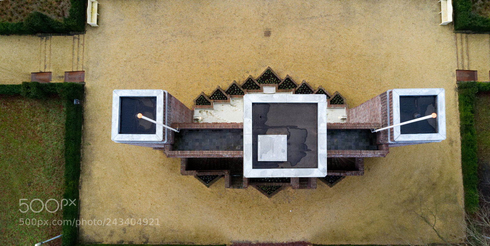 DJI FC220 sample photo. Belgian monument photography