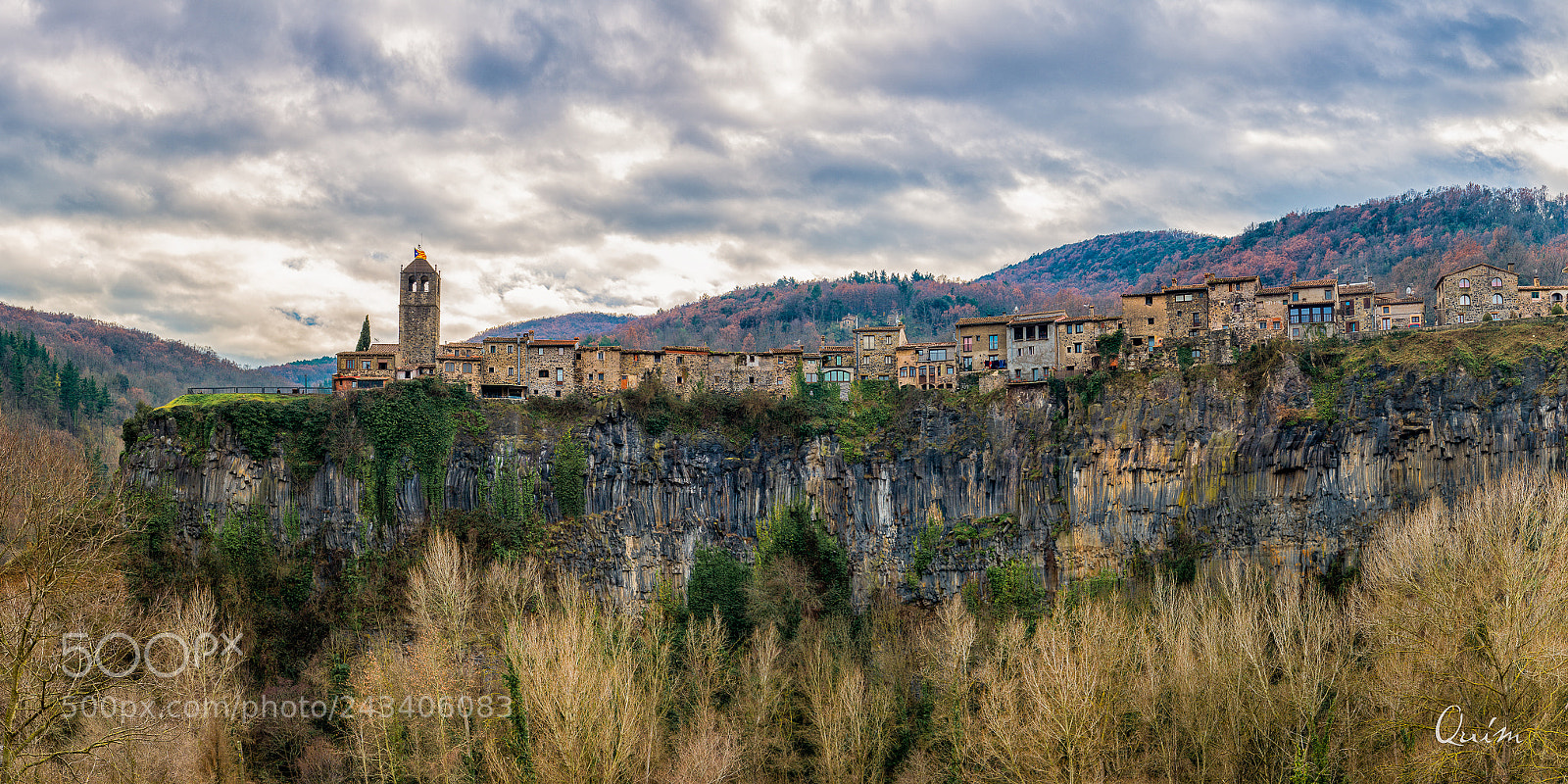 Nikon D7100 sample photo. Castellfullit de la roca photography