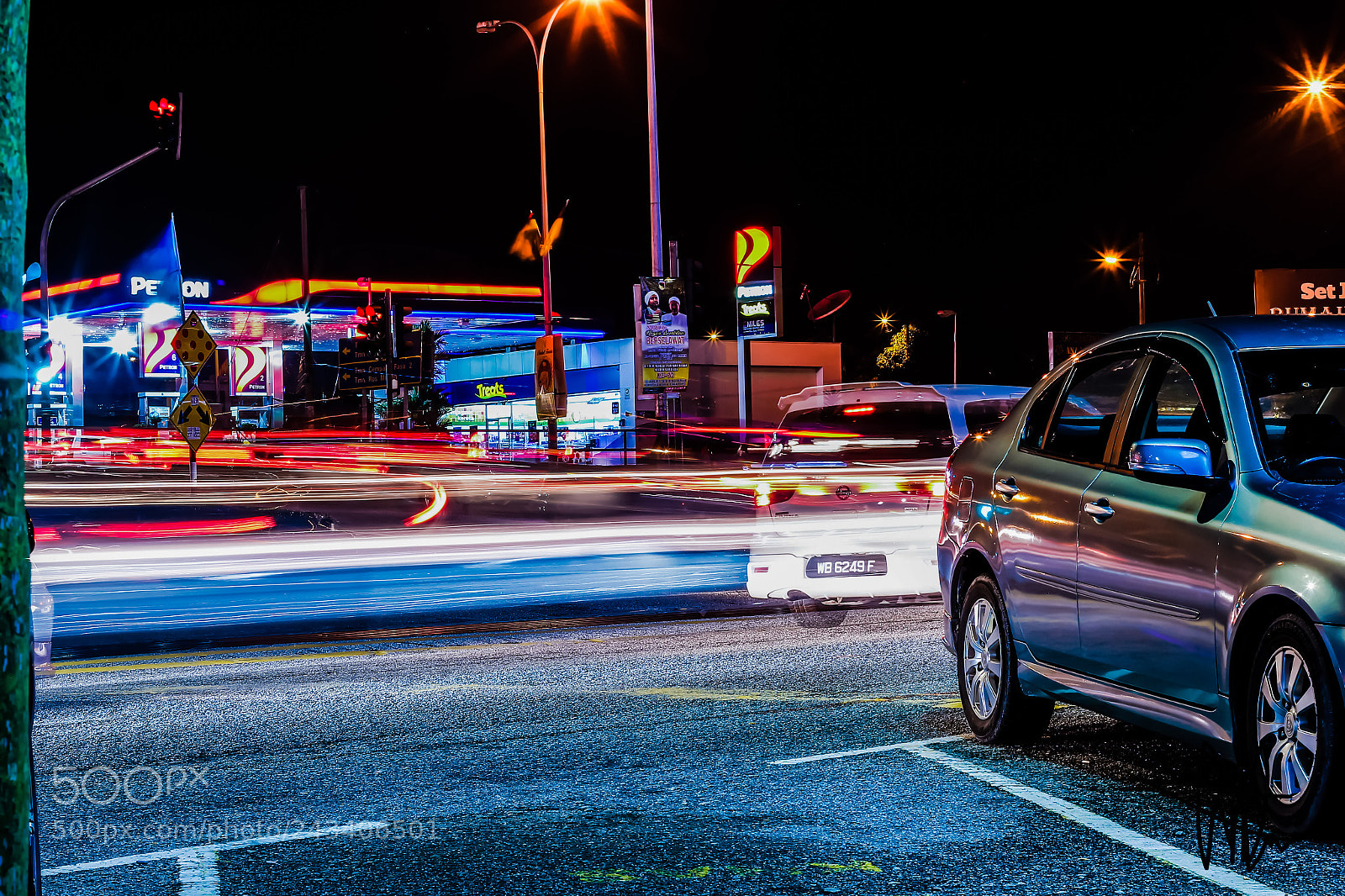 Canon EOS 60D sample photo. Light trail photography