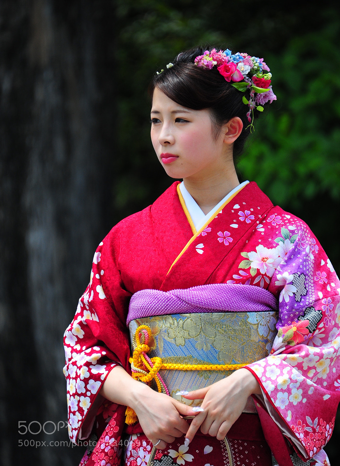Nikon D700 sample photo. Japanese girl photography