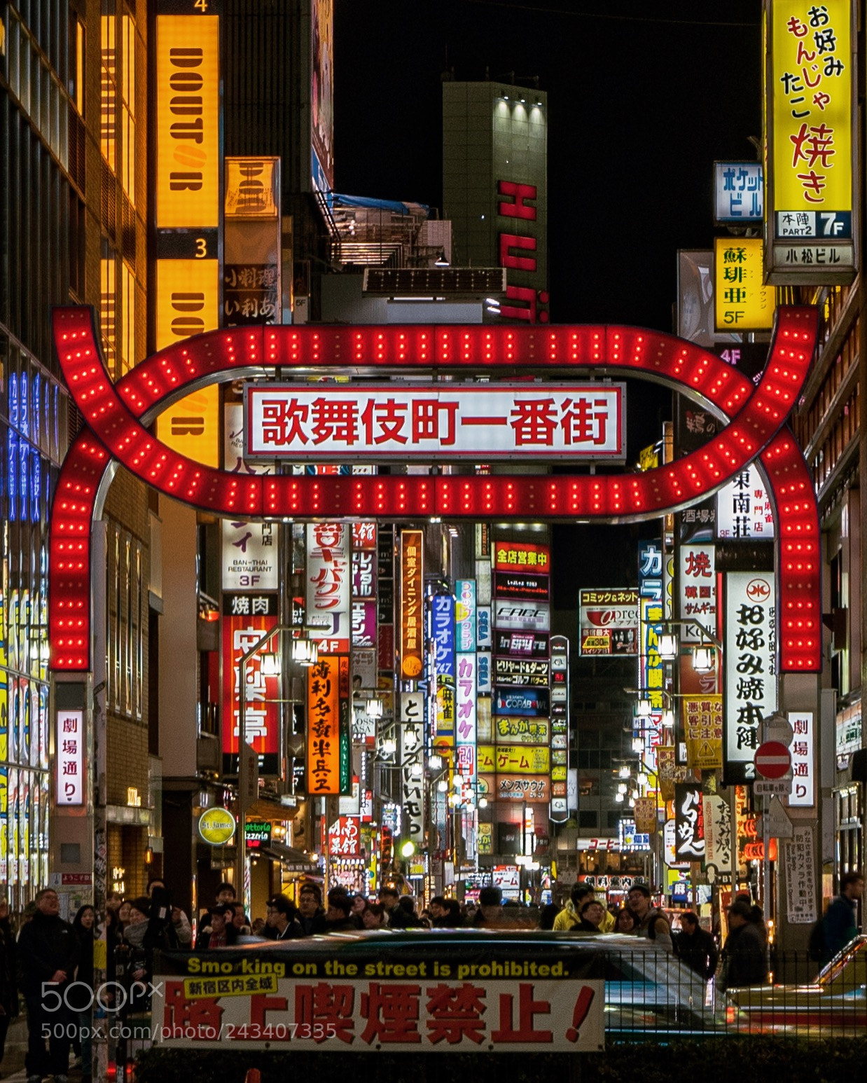 Sony a7 II sample photo. 歌舞伎町一番街 photography