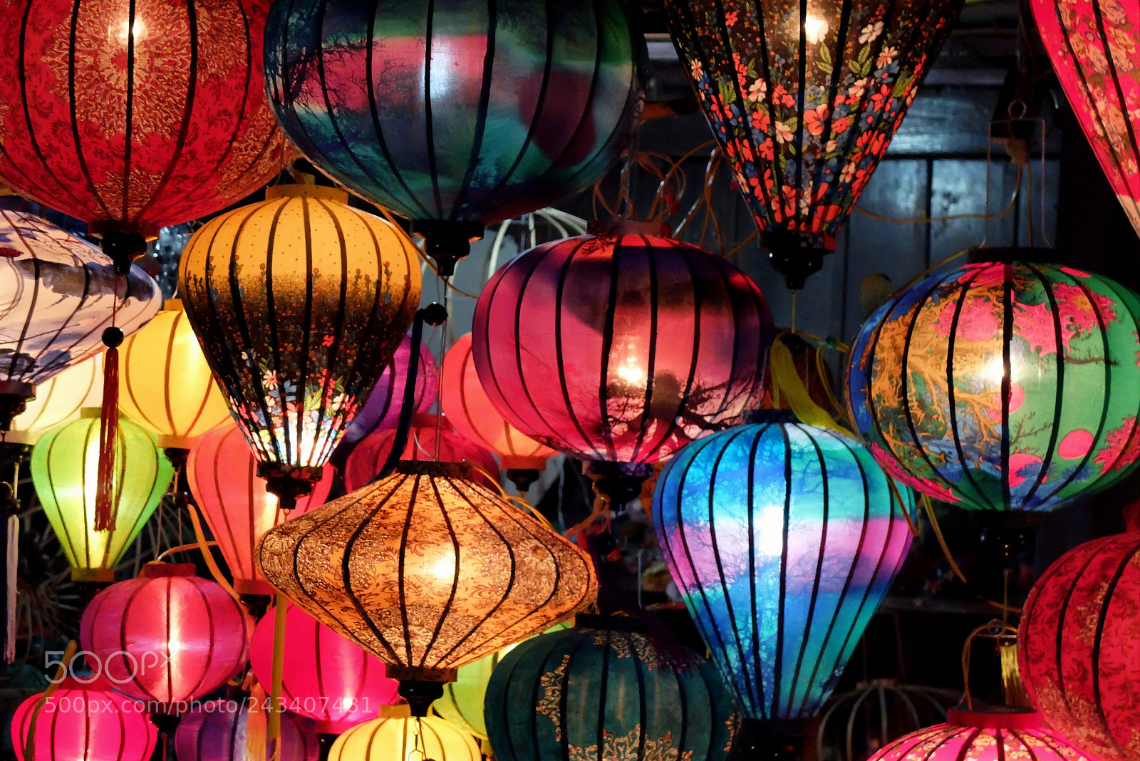 Fujifilm X30 sample photo. Lanterns of hoi an photography