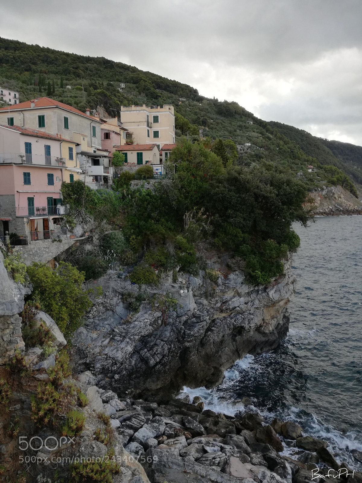 HUAWEI P9 LITE sample photo. Tellaro's sea photography