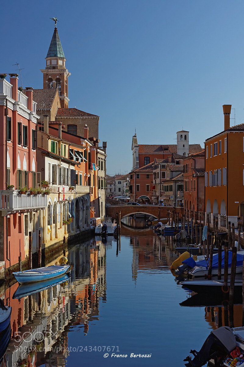 Canon EOS 50D sample photo. Chioggia main canal photography