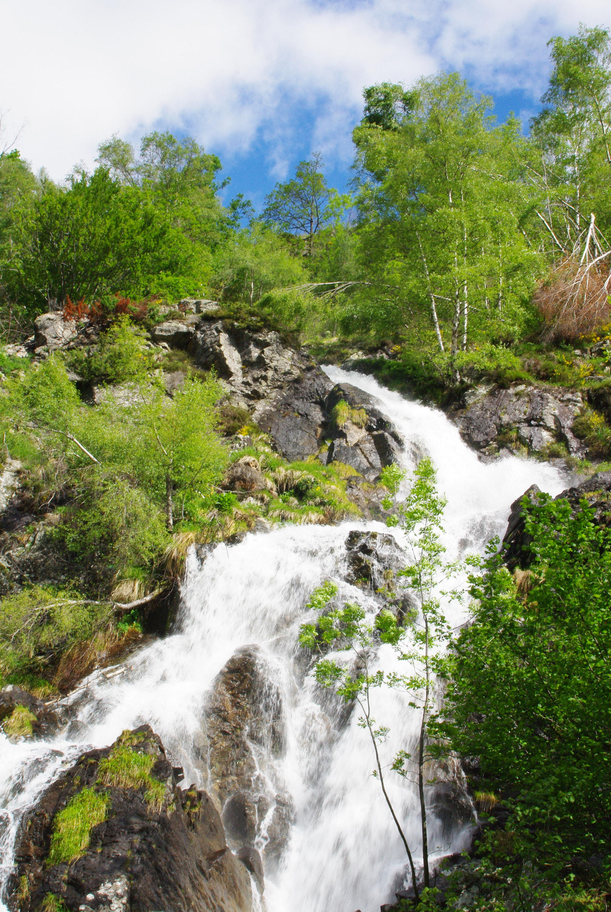 Pentax K200D + Sigma 18-50mm F3.5-5.6 DC sample photo. Cascade de lhers photography