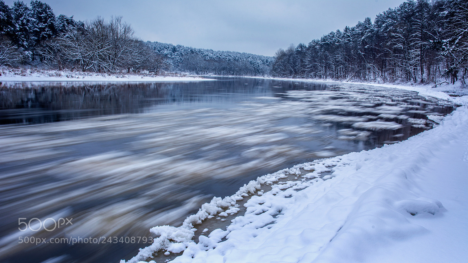 Nikon D7100 sample photo. Running ice photography