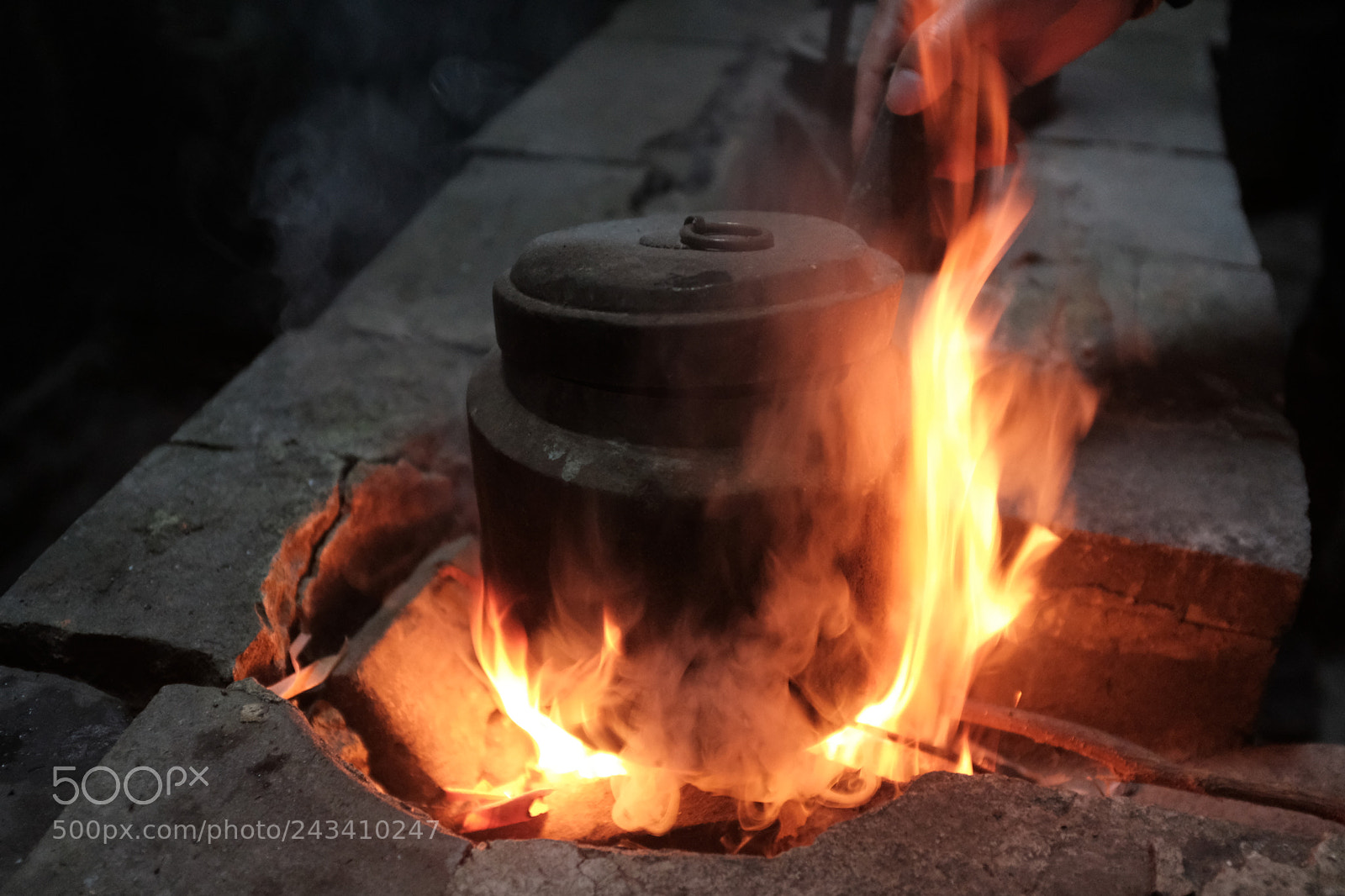 Fujifilm X100F sample photo. Fire photography