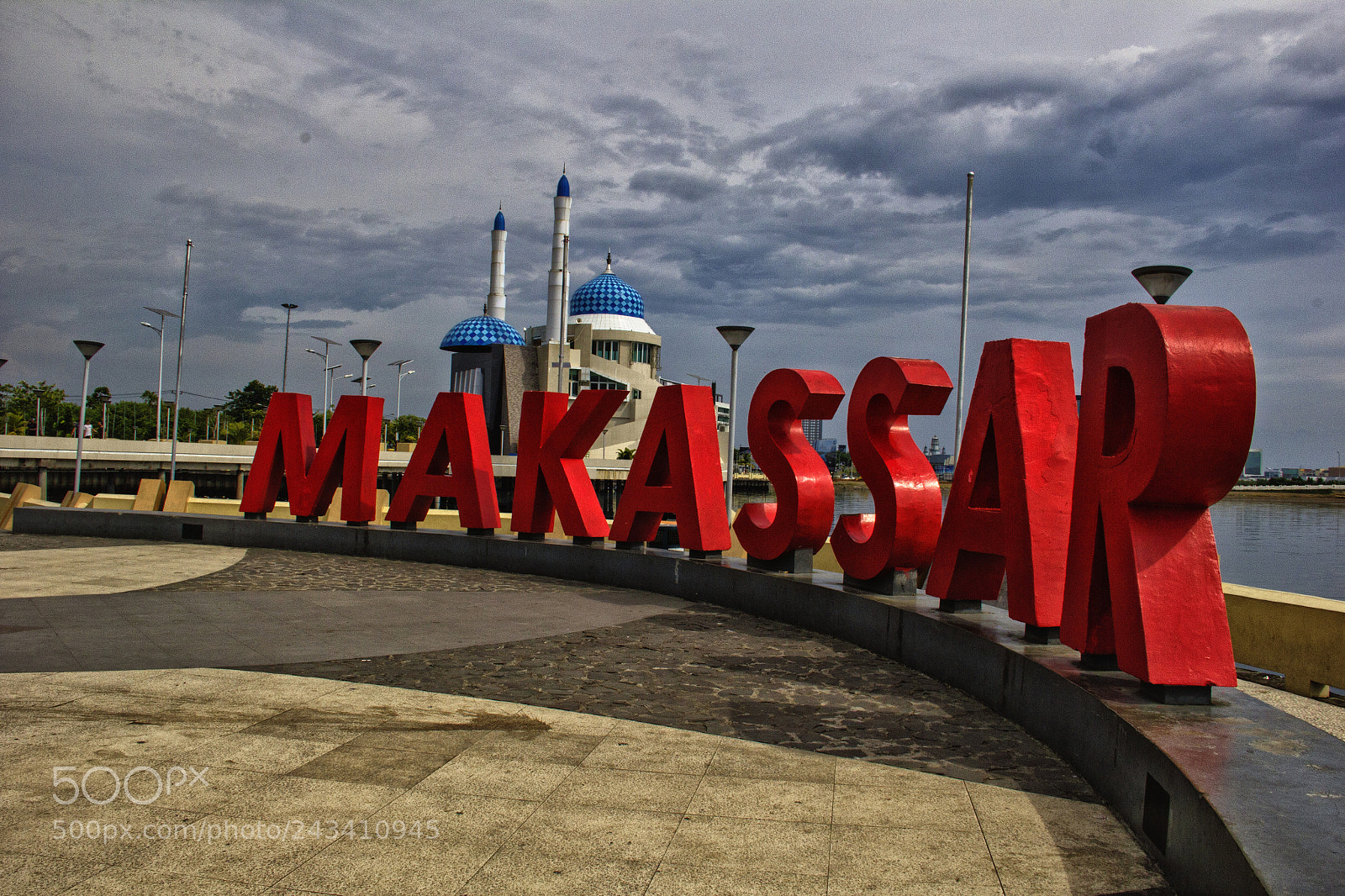 Canon EOS 60D sample photo. Makassar city sign photography