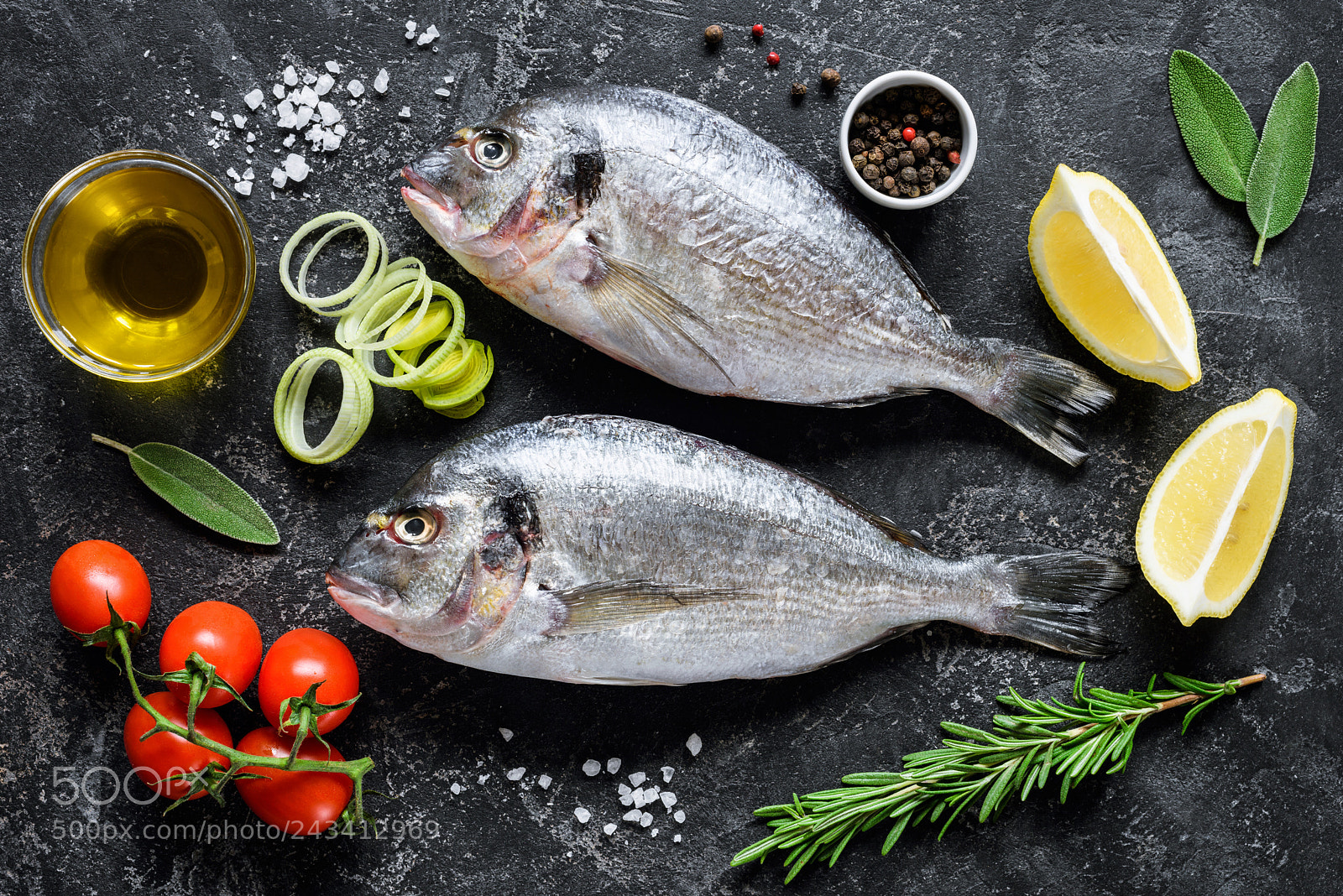 Nikon D810 sample photo. Fresh sea fish dorado photography