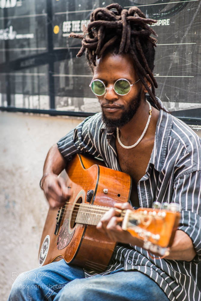 Nikon D610 sample photo. Street musicians in maboneng photography