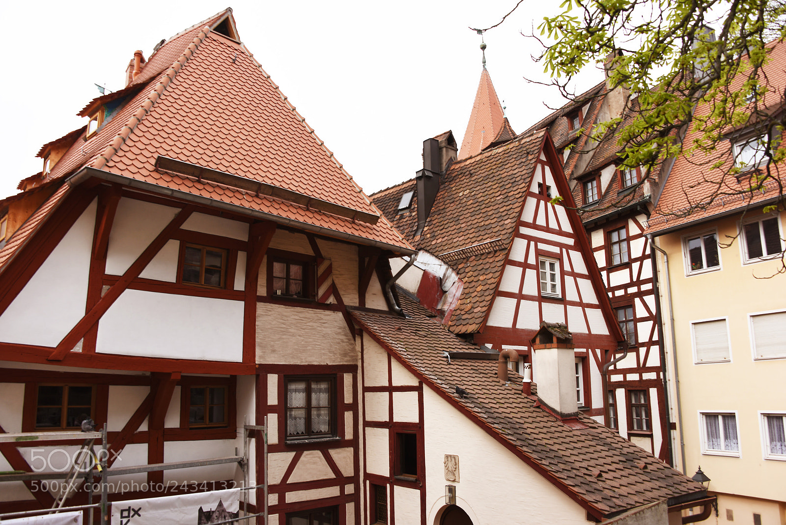 Nikon D810 sample photo. German rooflines photography