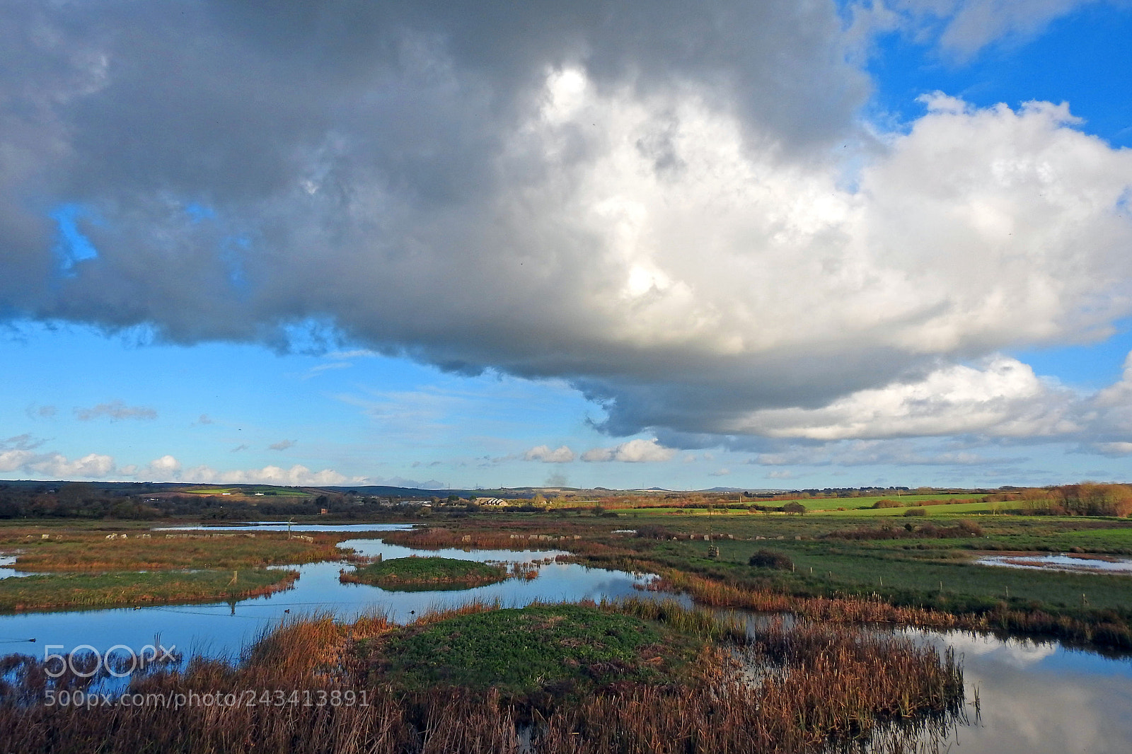 Nikon Coolpix P900 sample photo. Marsh and sky photography