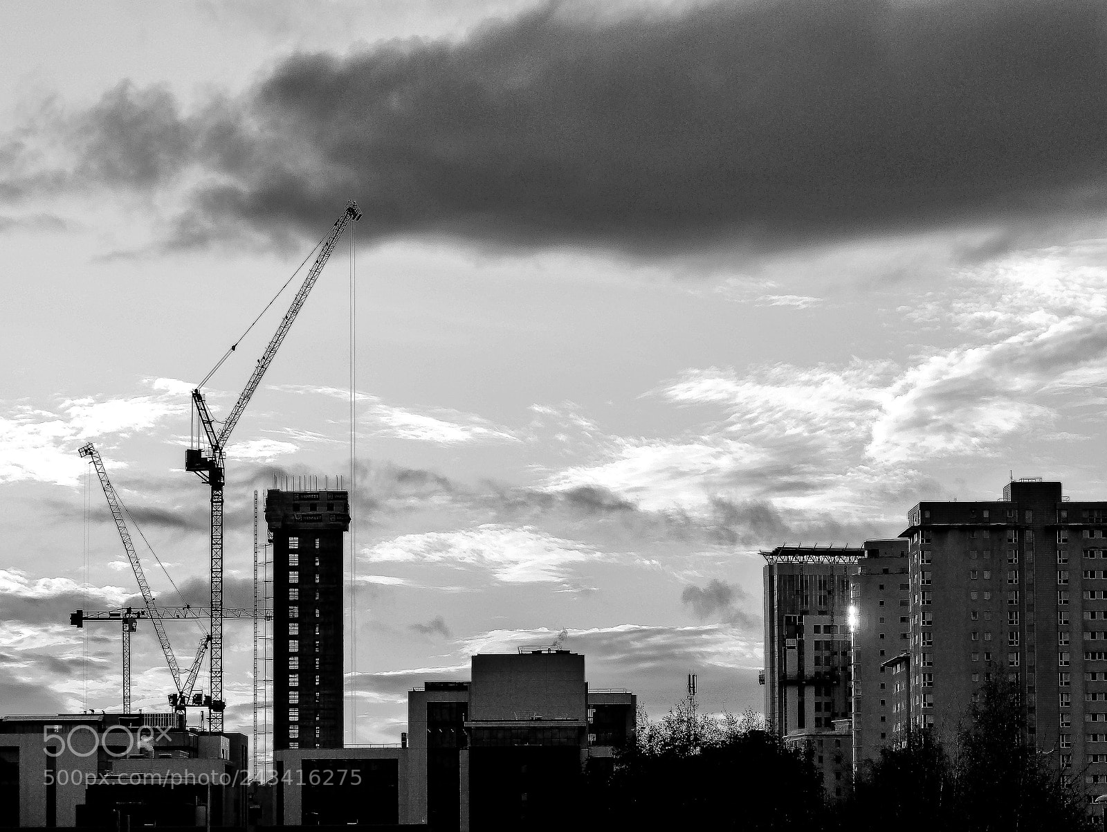 Panasonic Lumix DMC-G3 sample photo. Another tower block under photography