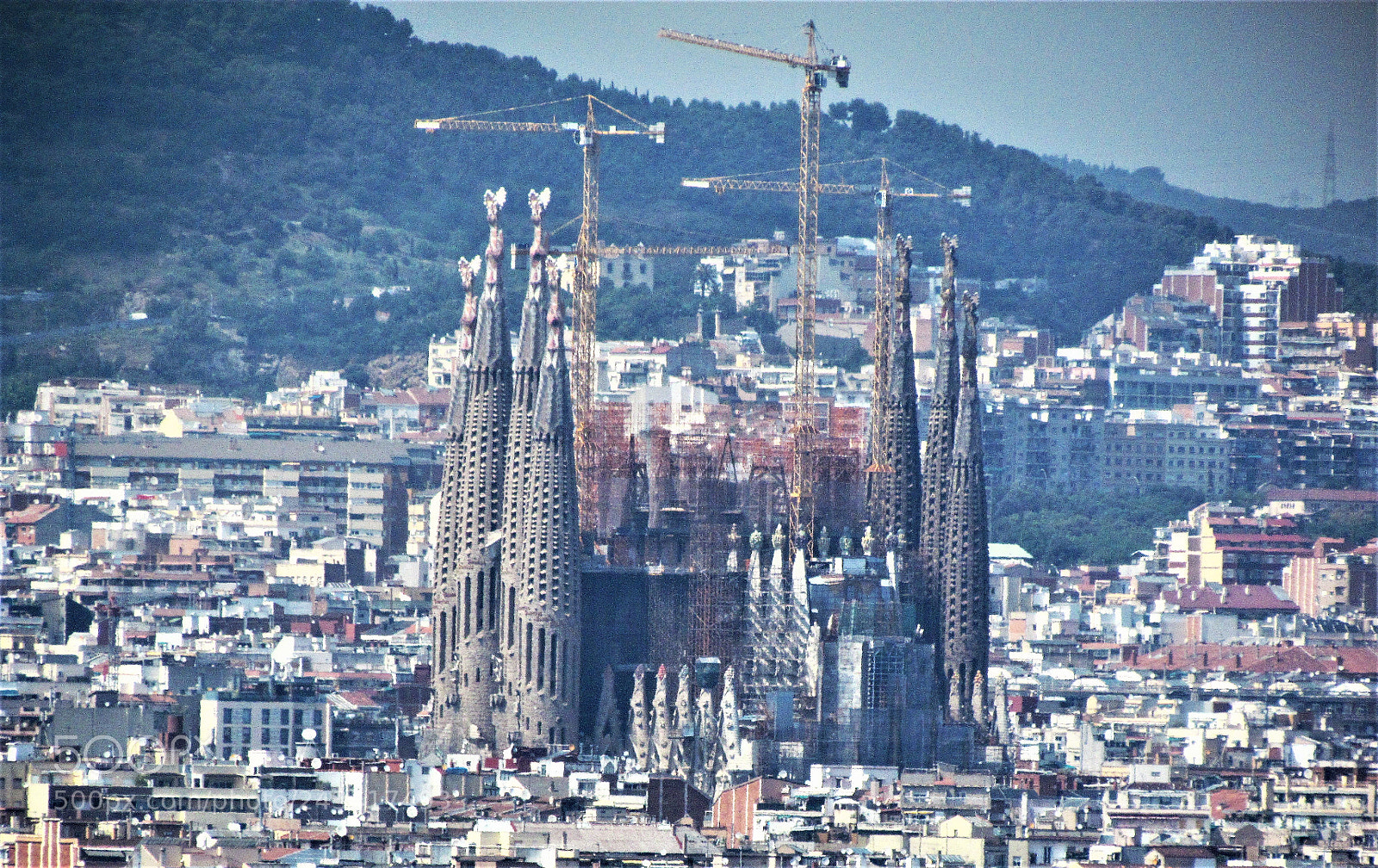 Canon PowerShot SX30 IS sample photo. Familia catedral barcelona spain photography