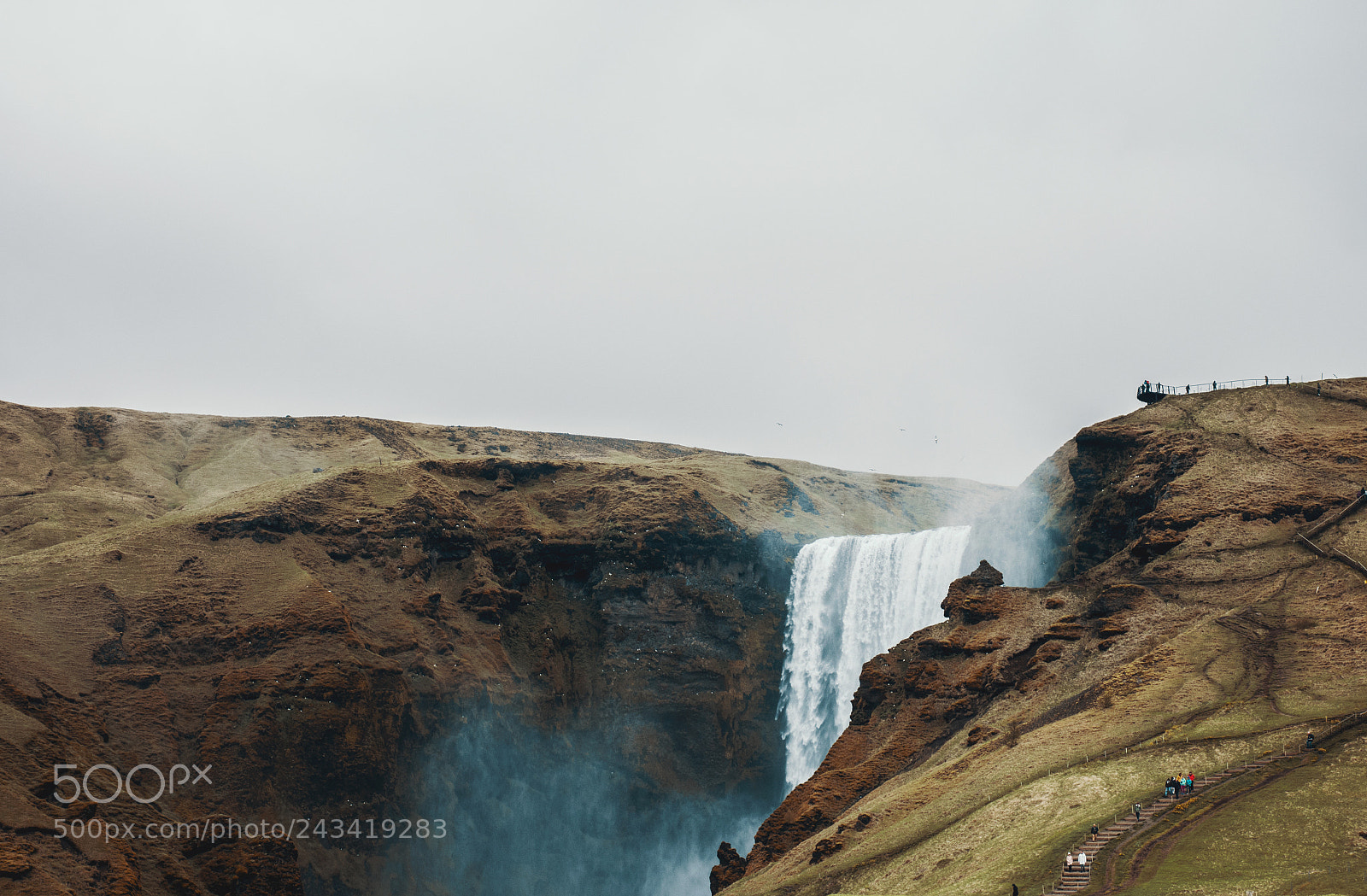 Panasonic Lumix DMC-G7 sample photo. Skogafoss waterfall photography