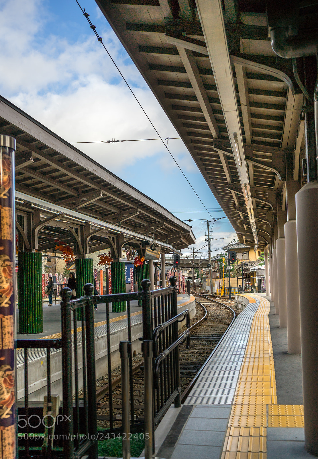 Sony a7 II sample photo. Train station photography