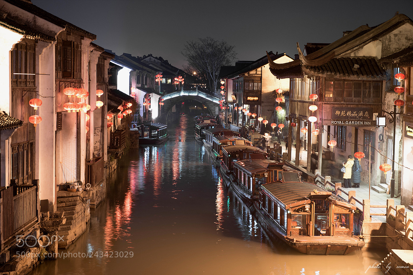 Nikon D800 sample photo. Night view of santangjie photography
