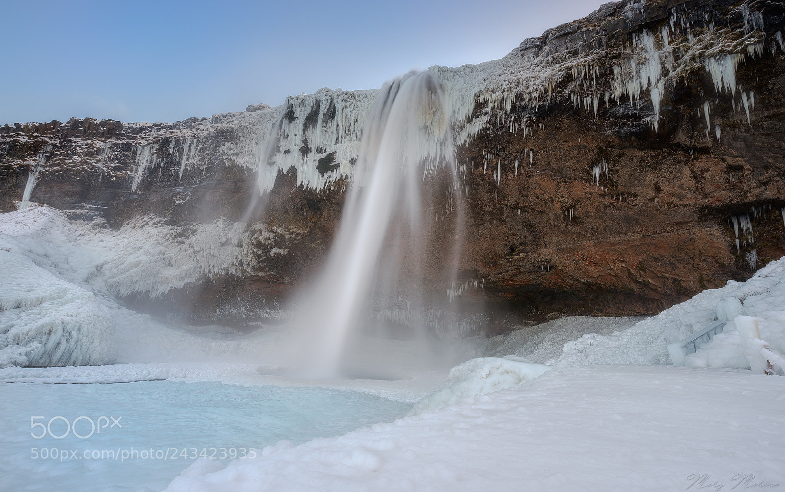 Sony a7 sample photo. Enchanted waterfall photography