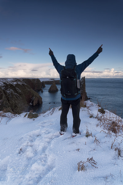 Nikon D810 sample photo. Hero on the cliff photography
