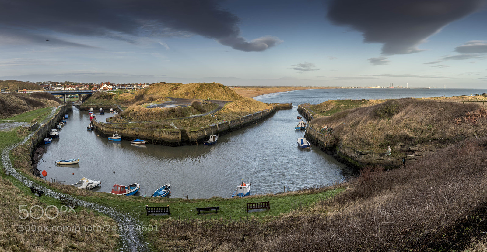 Nikon D810 sample photo. High tide at seaton photography