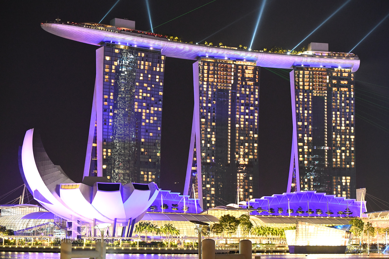 Nikon D850 sample photo. Marina bay sands singapore photography
