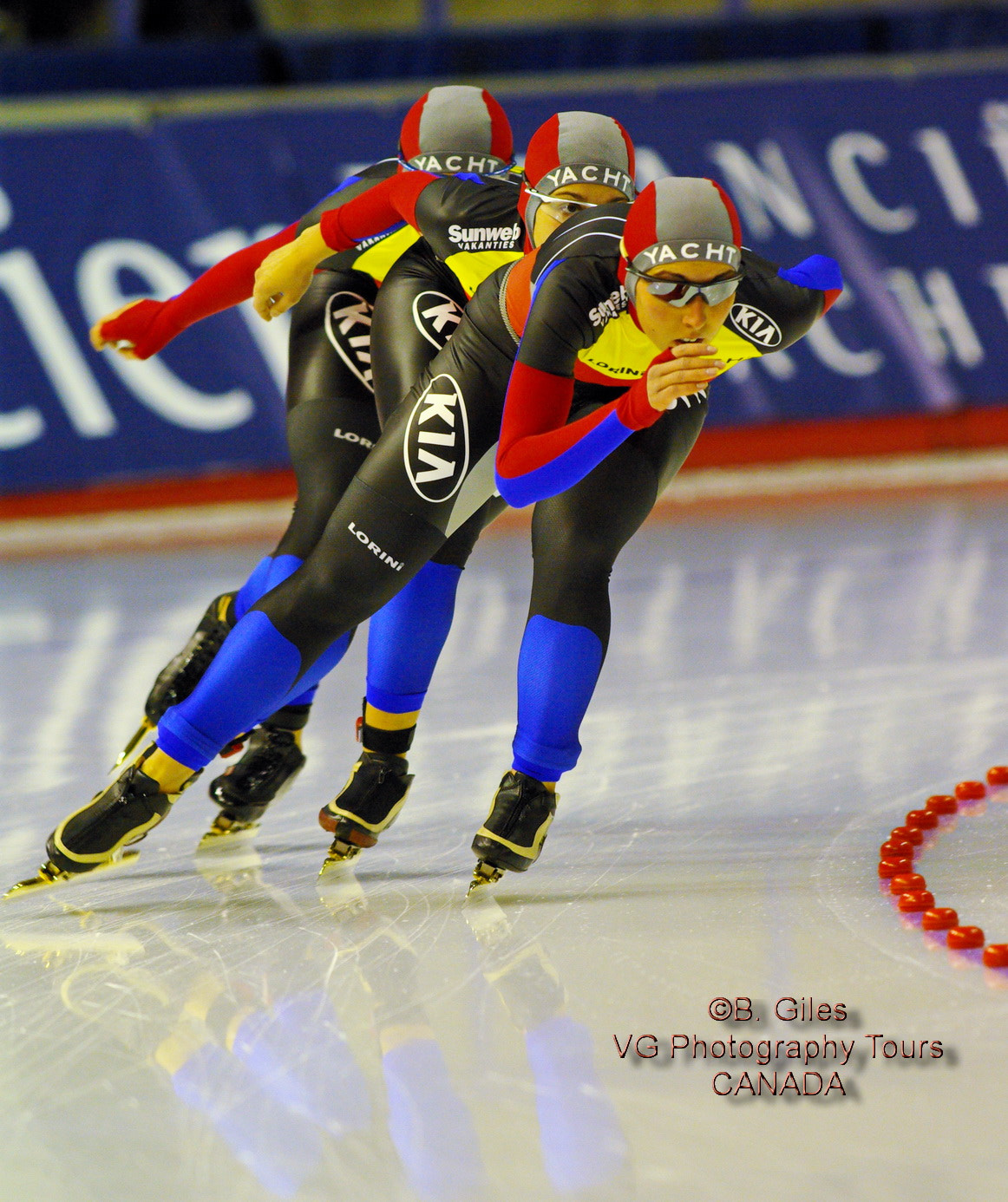 Pentax K10D + A Series Lens sample photo. Team pursuit photography