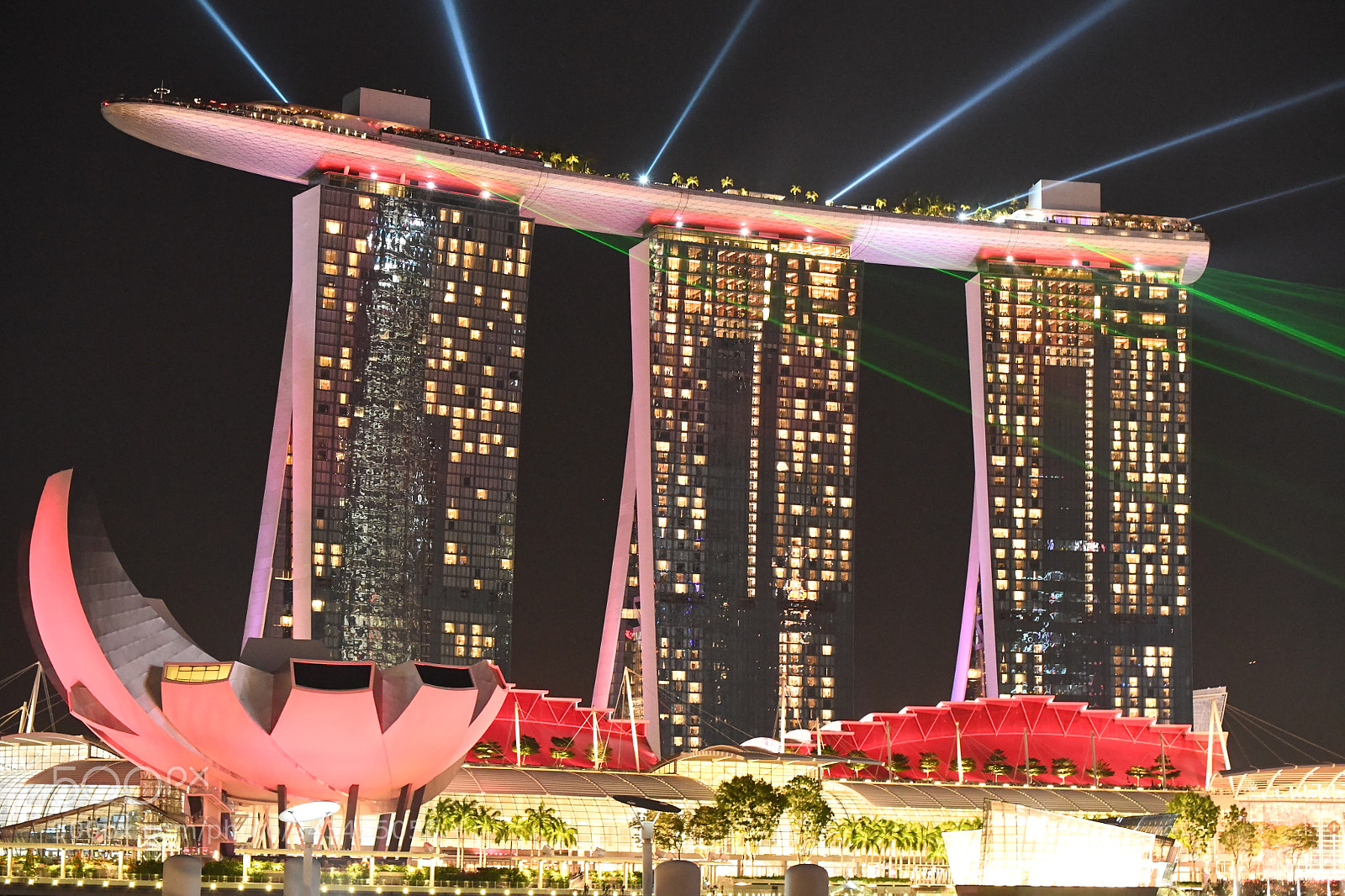 Nikon D850 sample photo. Marina bay sands singapore photography