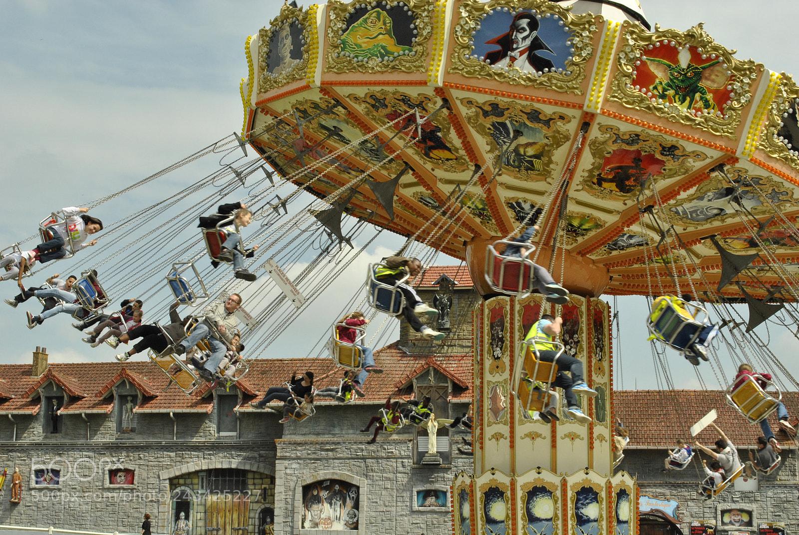 Nikon D3000 sample photo. Parc saint paul 60 photography