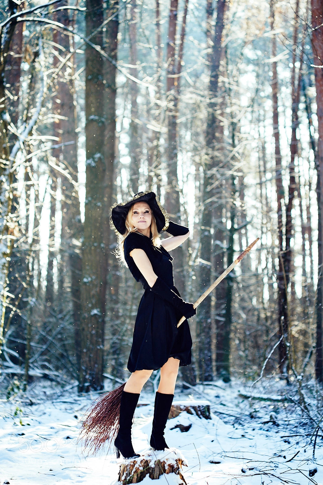 Nikon D700 sample photo. Witch photography