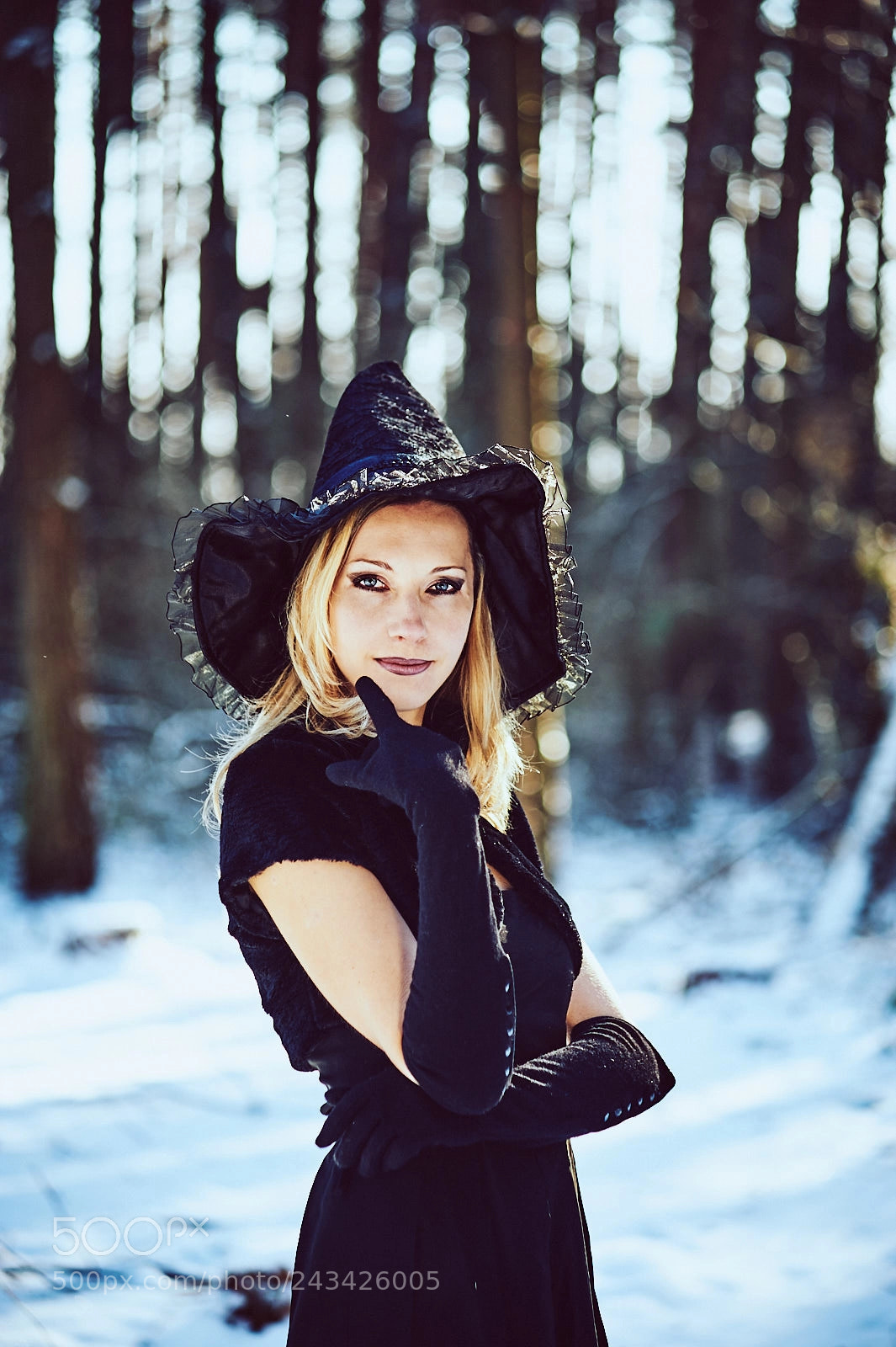 Nikon D700 sample photo. Witch in the woods photography