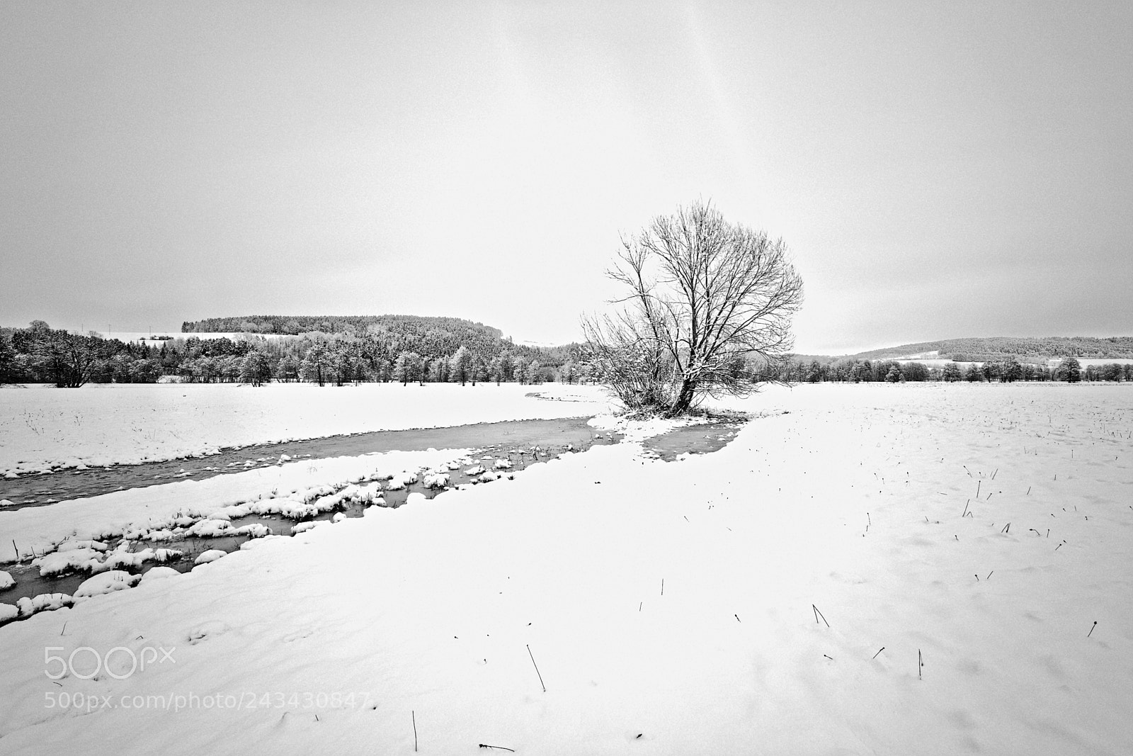 Canon EOS 5DS R sample photo. Wintertime - long exposure photography