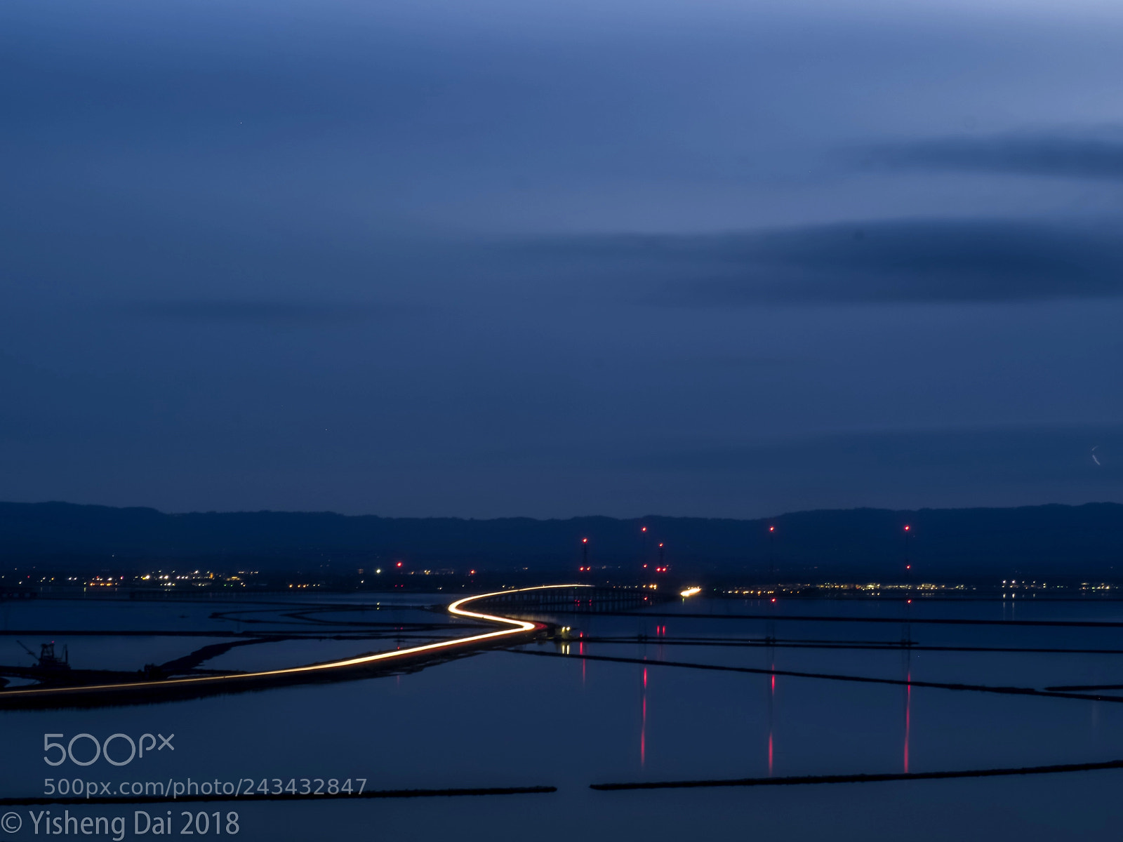 Olympus OM-D E-M1 sample photo. Bridge in cloudy dusk photography