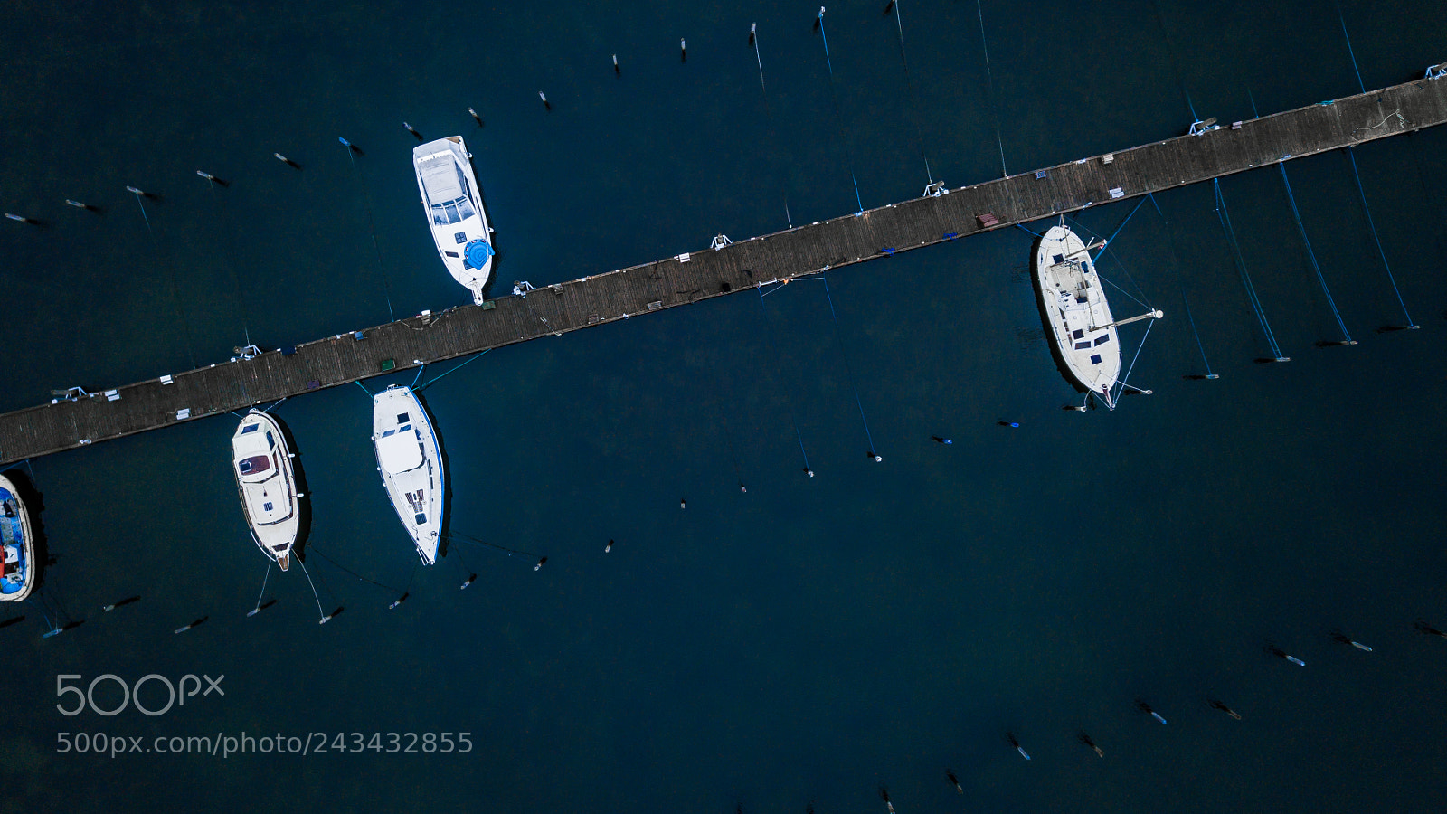 DJI FC220 sample photo. Harbour from above photography