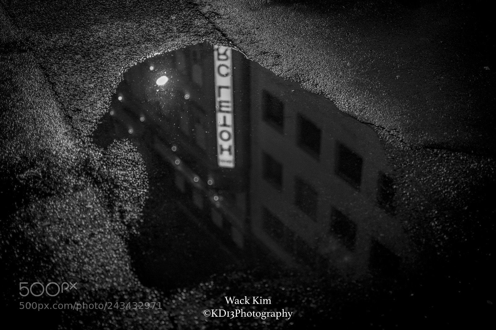 Nikon D7100 sample photo. Hotel sign photography