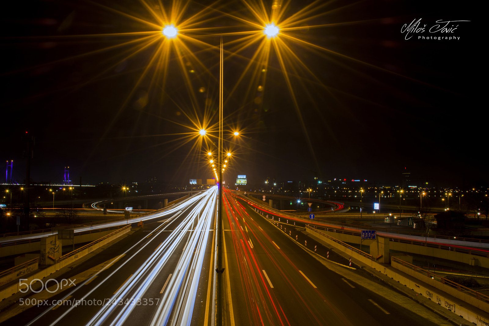 Nikon D7200 sample photo. Mostar intersection in belgrade photography