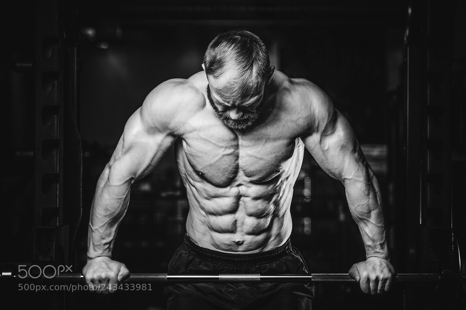 Nikon Df sample photo. Brutal muscular man with photography