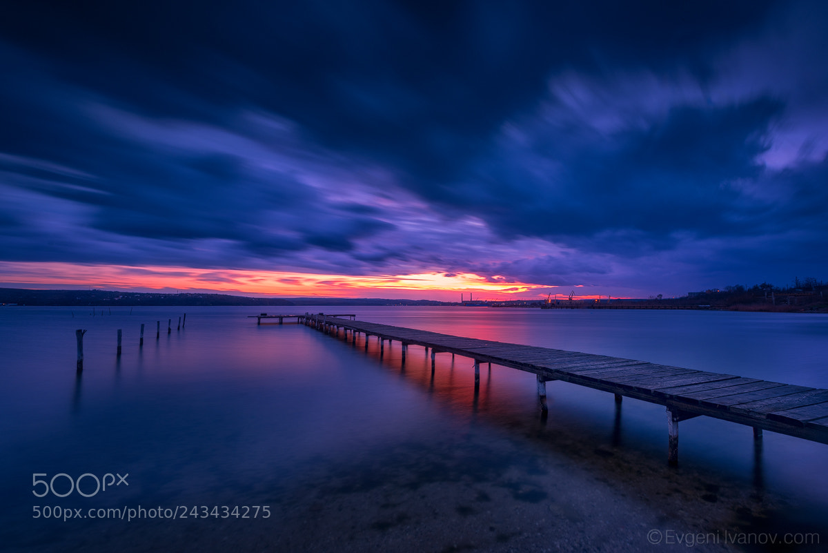 Nikon D810 sample photo. Blue night photography