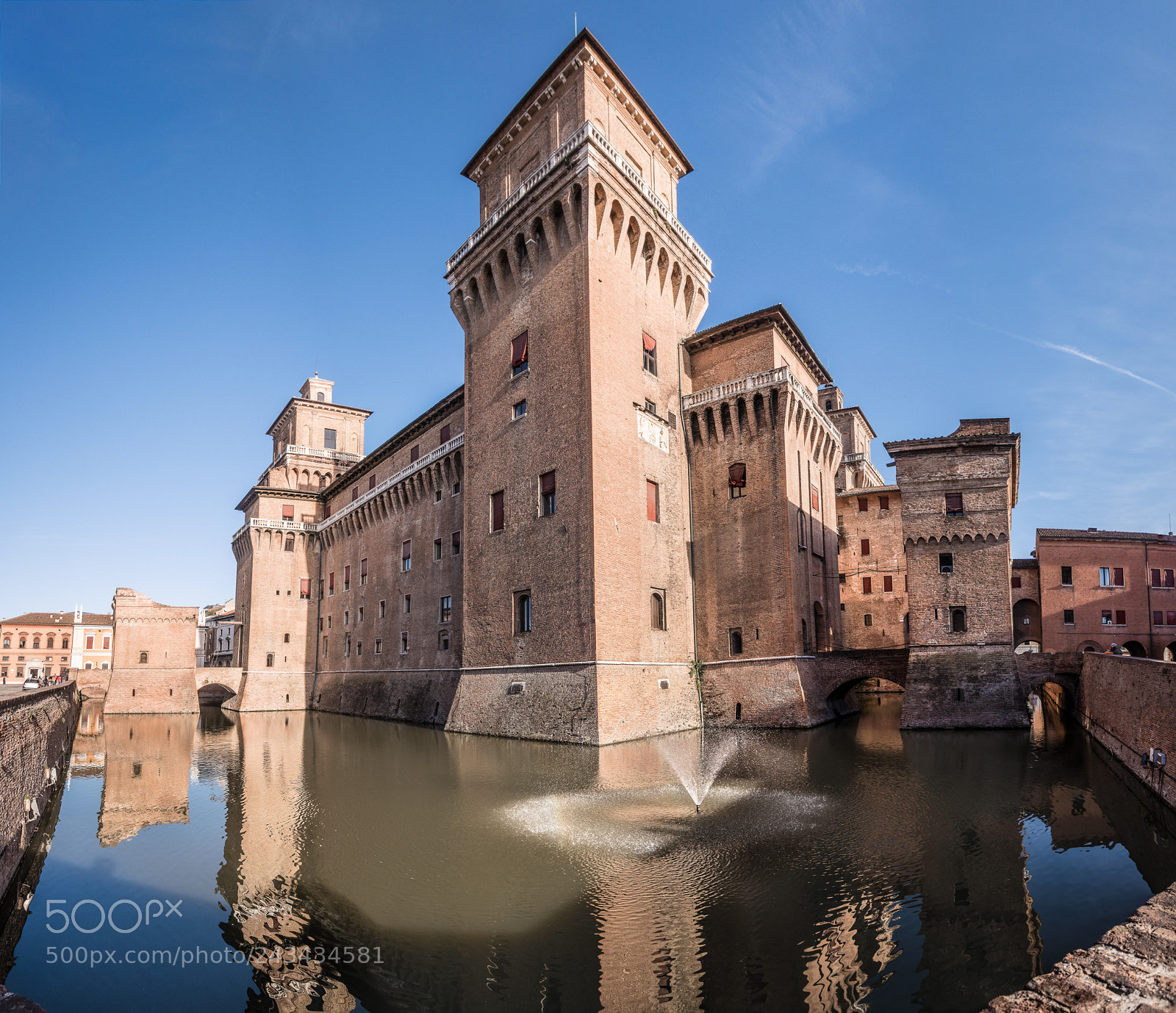 Canon PowerShot G9 X sample photo. Castello estense - ferrara photography