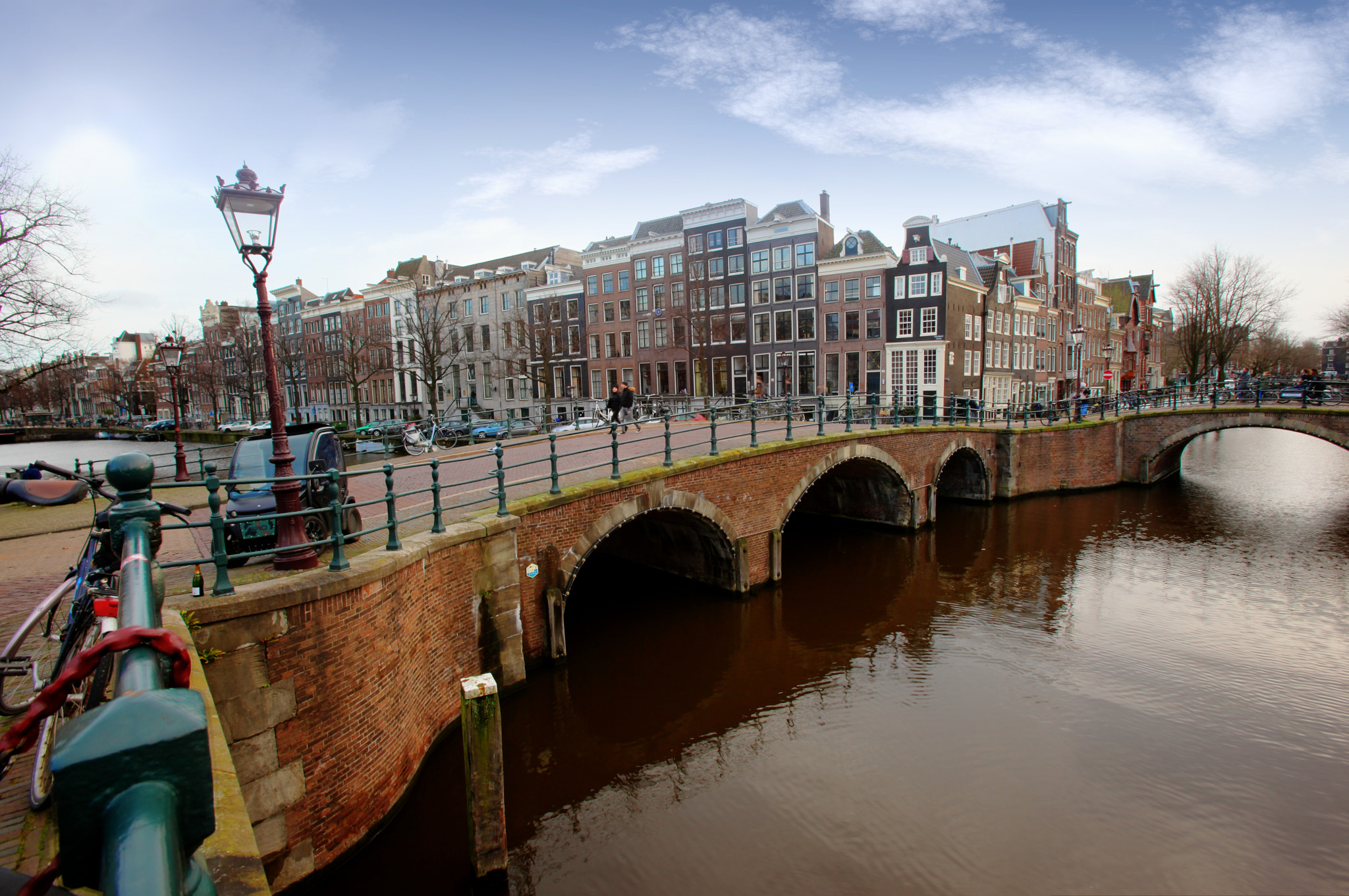 Canon EOS 5D Mark II + Canon EF 16-35mm F2.8L USM sample photo. One of amsterdam's quite sundays photography