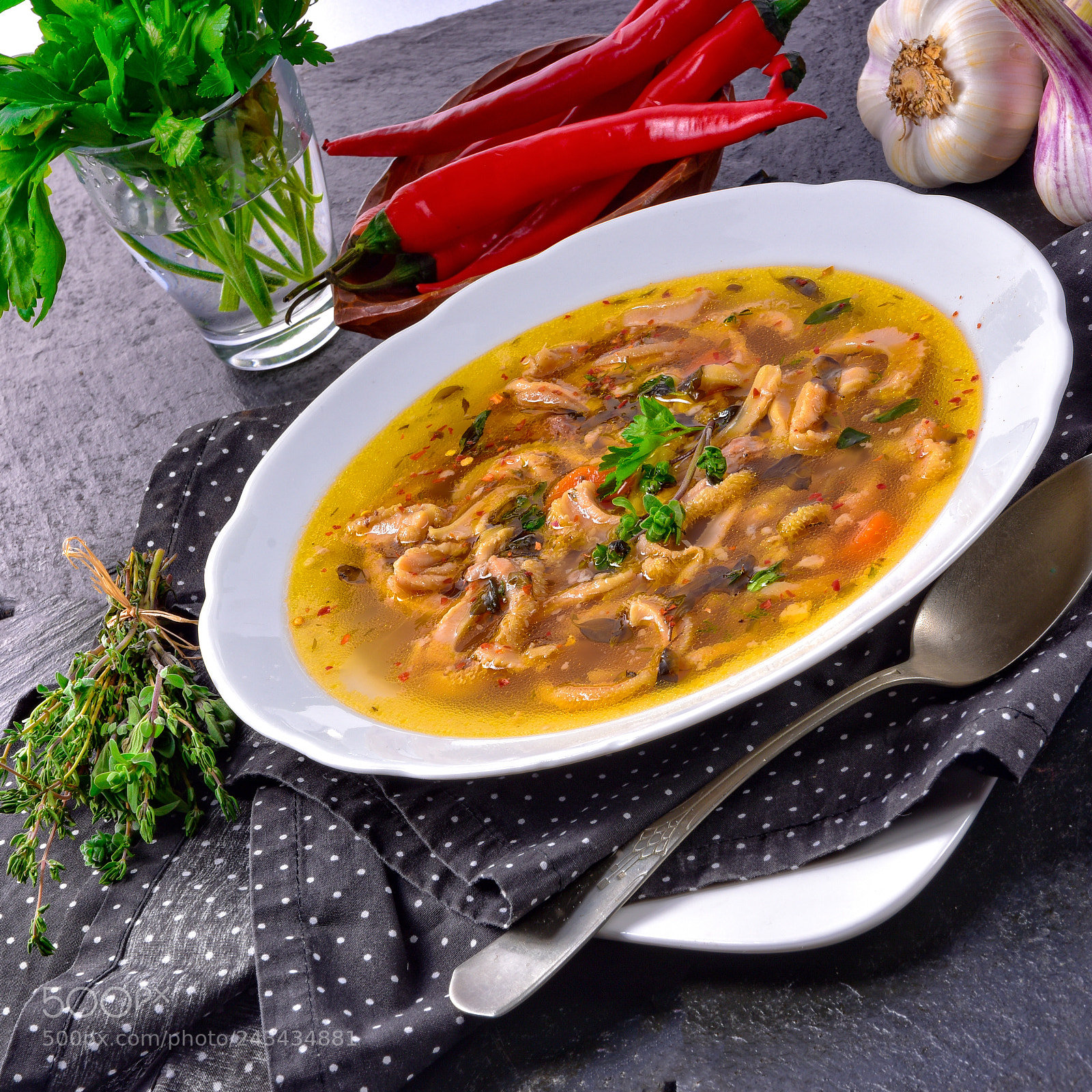 Nikon D810 sample photo. Polish flaczki photography