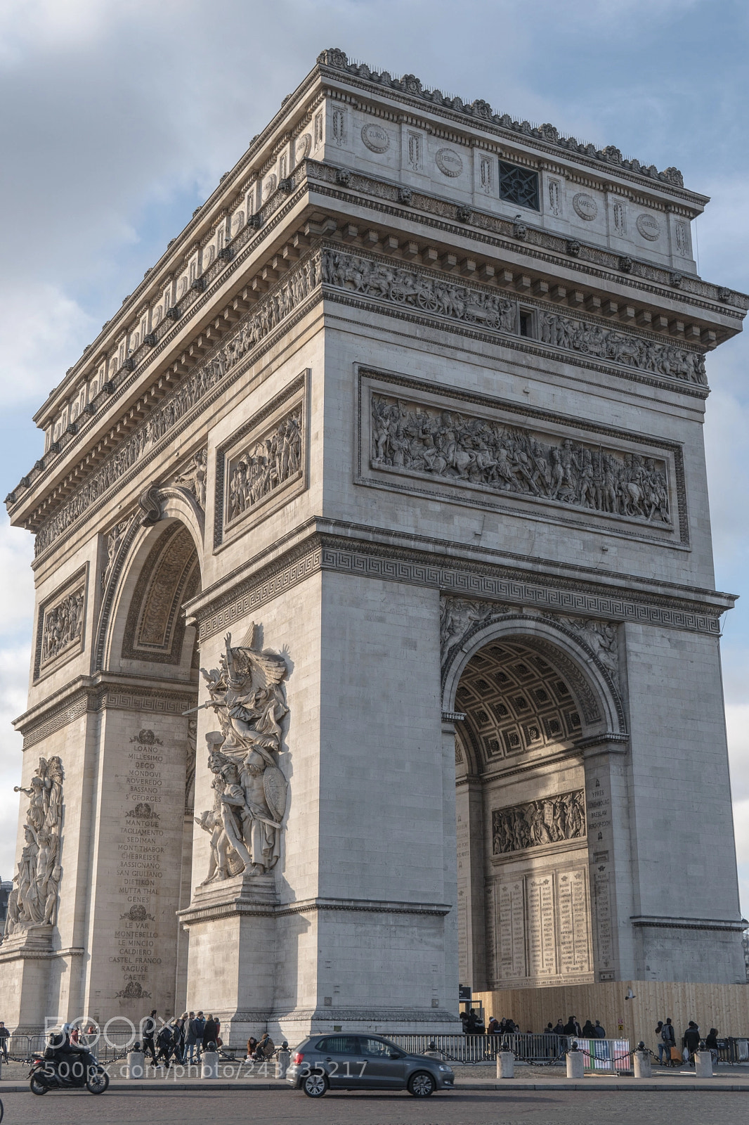 Sony a6300 sample photo. Arc de triomphe photography