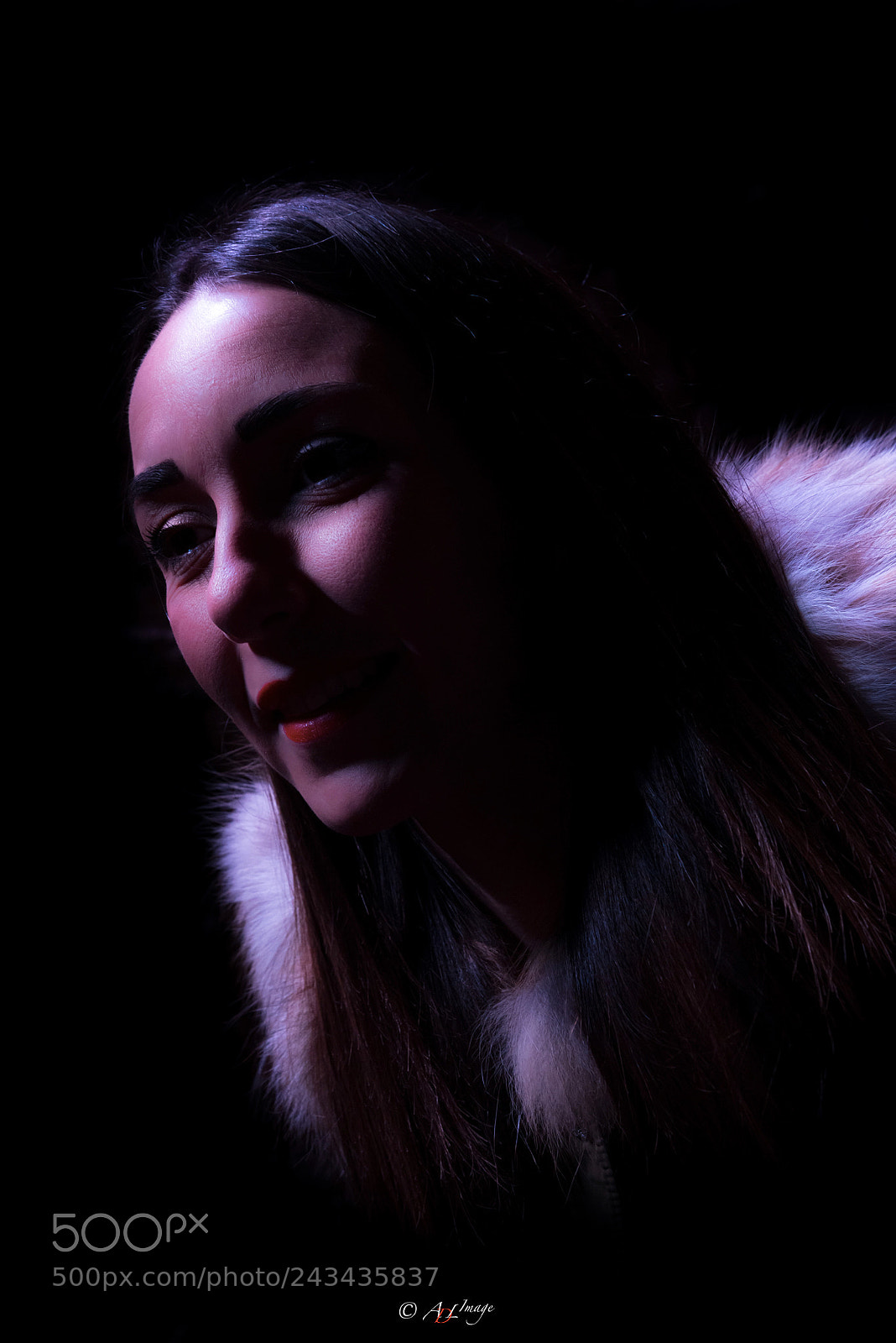 Nikon D610 sample photo. Enrica low key photography