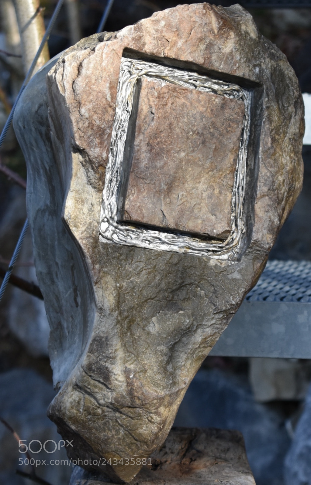Nikon D3400 sample photo. Sculpture pierre et étain photography