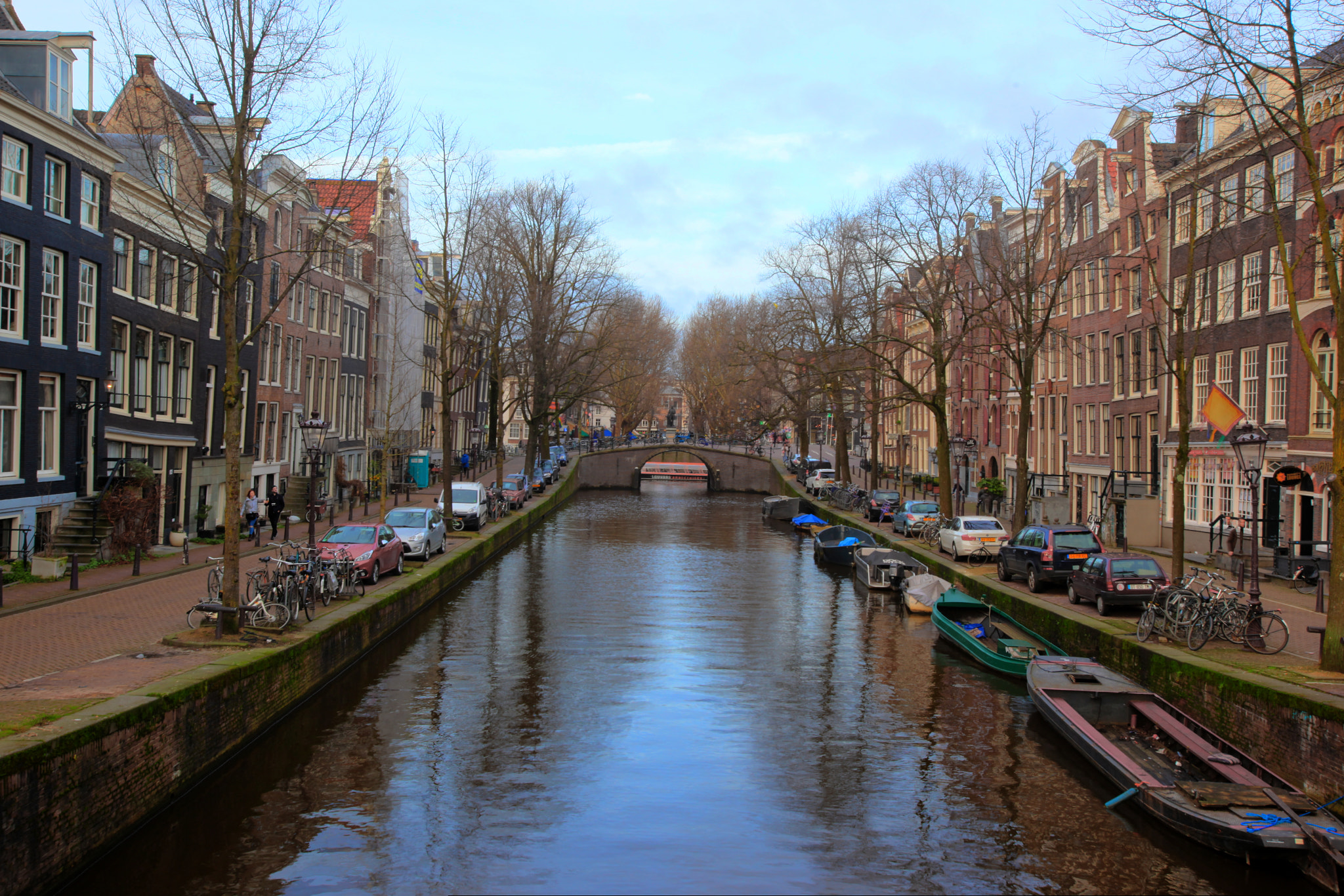 Canon EOS 5D Mark II + Canon EF 16-35mm F2.8L USM sample photo. One of amsterdam's calm sundays photography