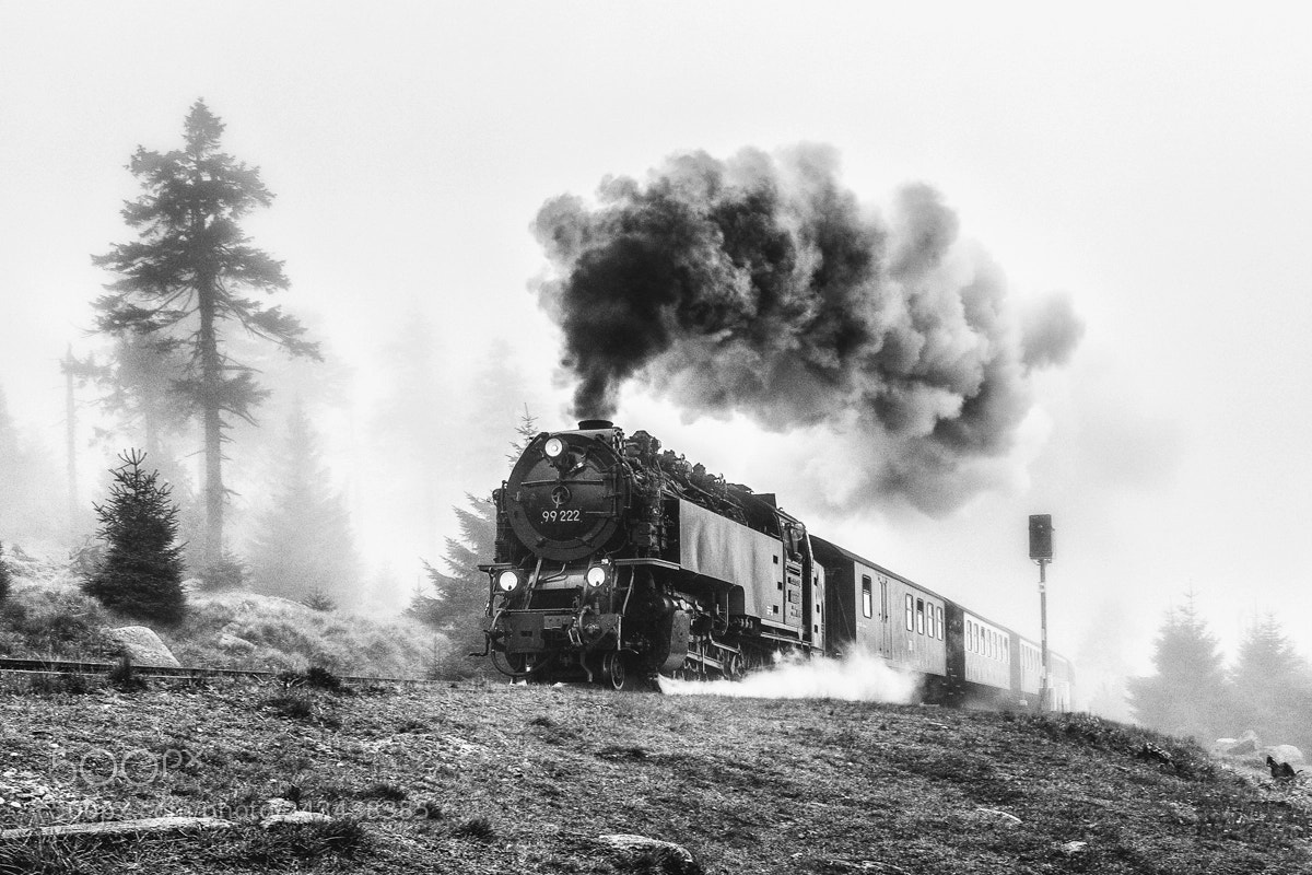 Fujifilm X100S sample photo. The brocken train photography
