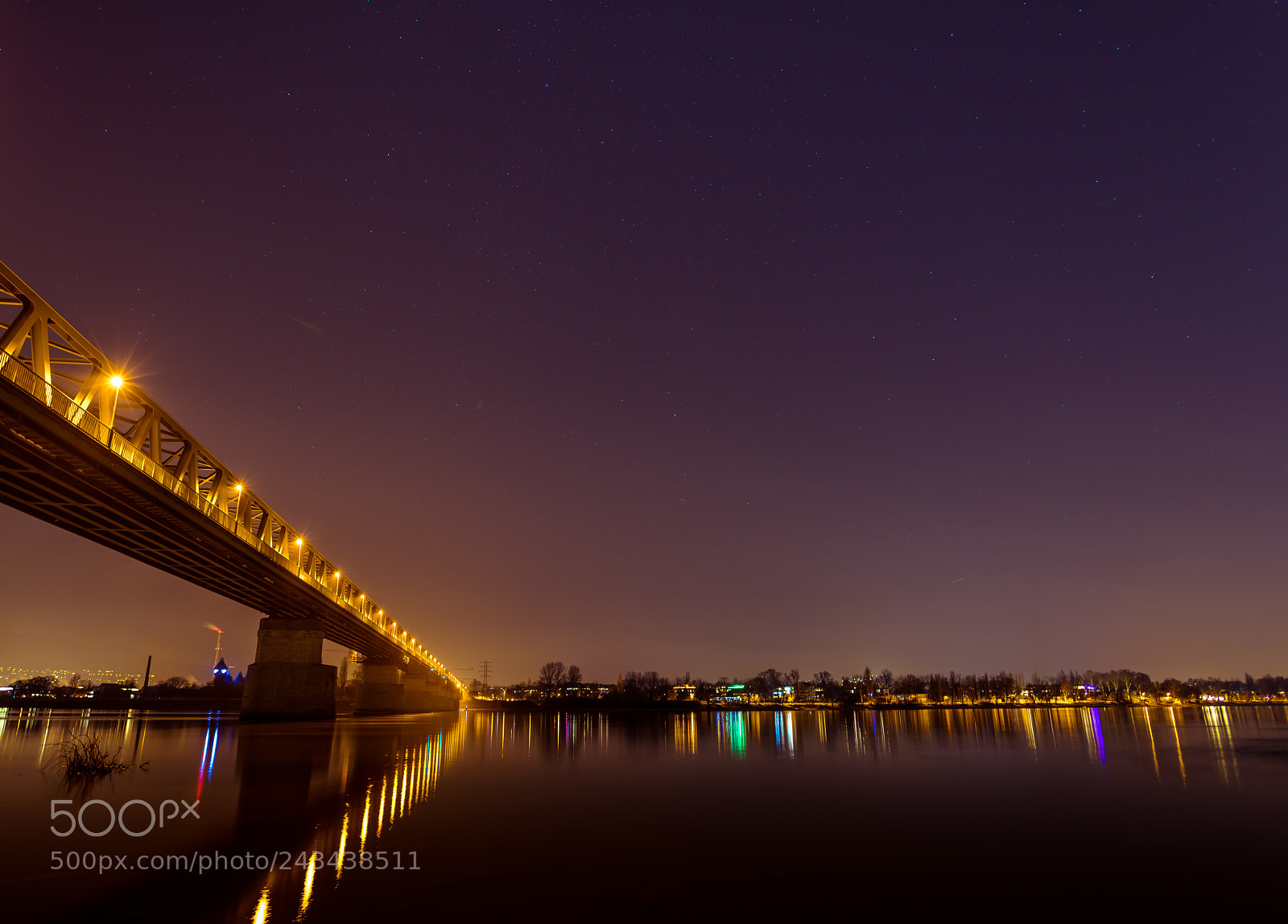 Nikon D850 sample photo. Stars above the danube photography